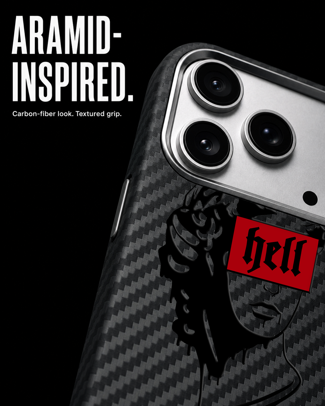 LIVIN HELL Carbon Series (S1) phone case feature image 4