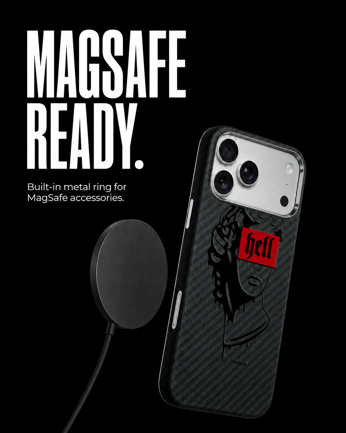 LIVIN HELL Carbon Series (S1) phone case feature image 5