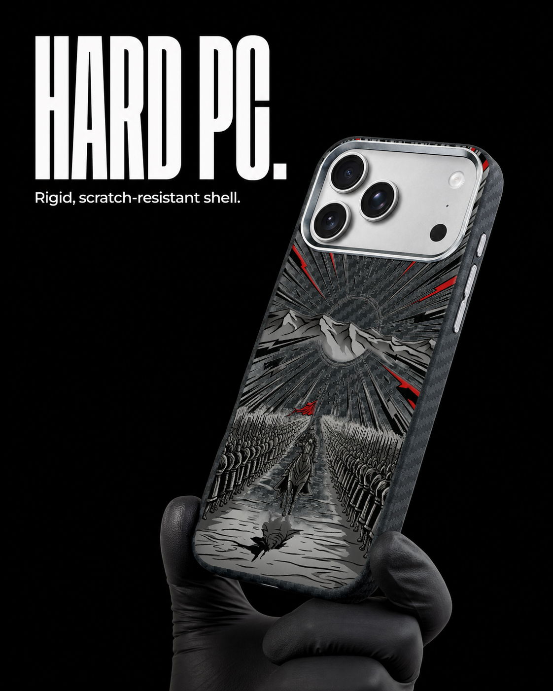 LONE VANGUARD Carbon Series (S1) phone case feature image 3