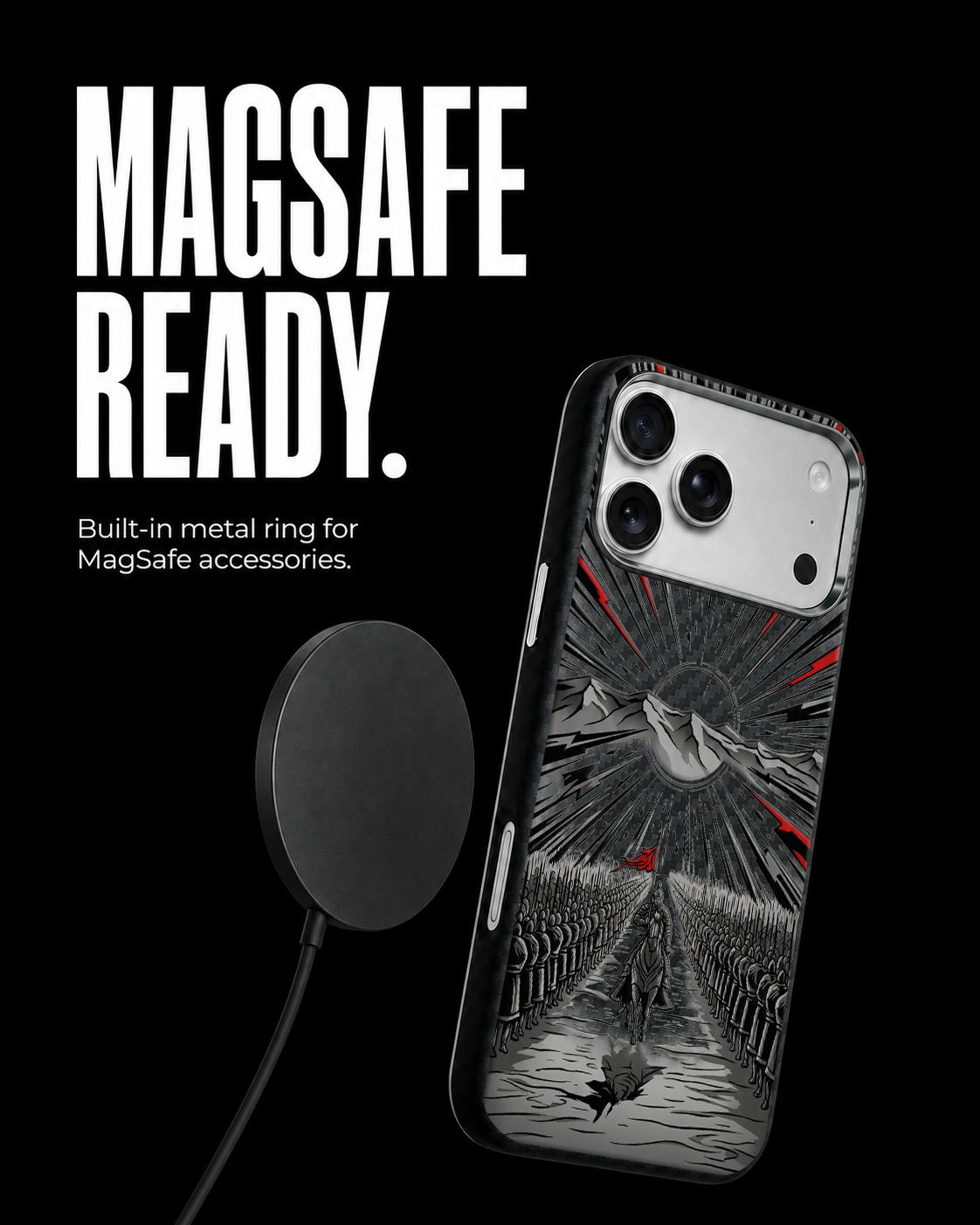 LONE VANGUARD Carbon Series (S1) phone case feature image 5