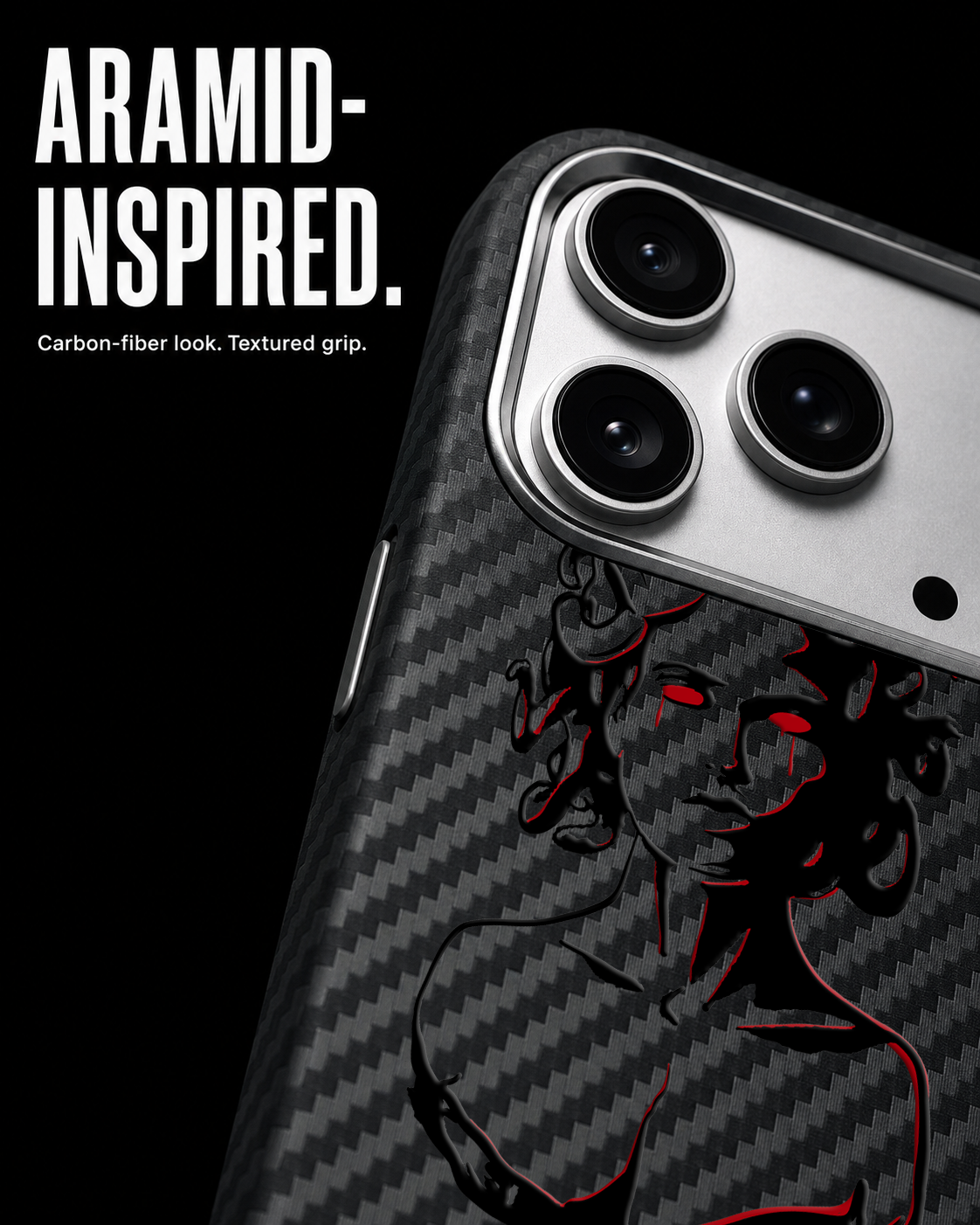 MEDUSA Carbon Series (S1) phone case feature image 4