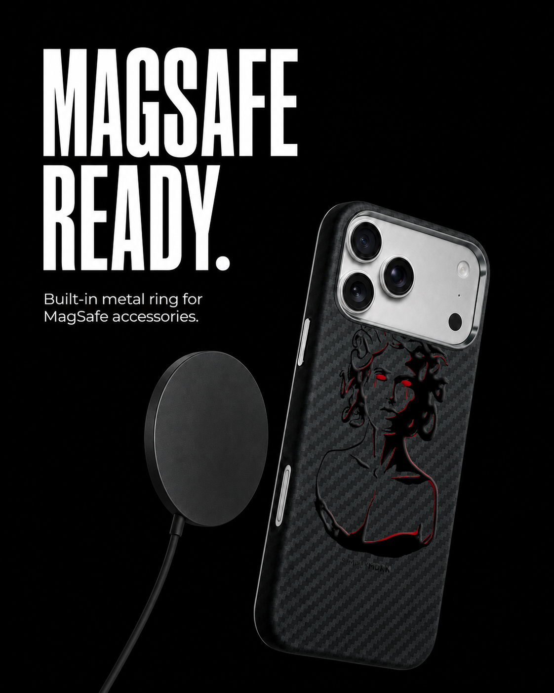 MEDUSA Carbon Series (S1) phone case feature image 5