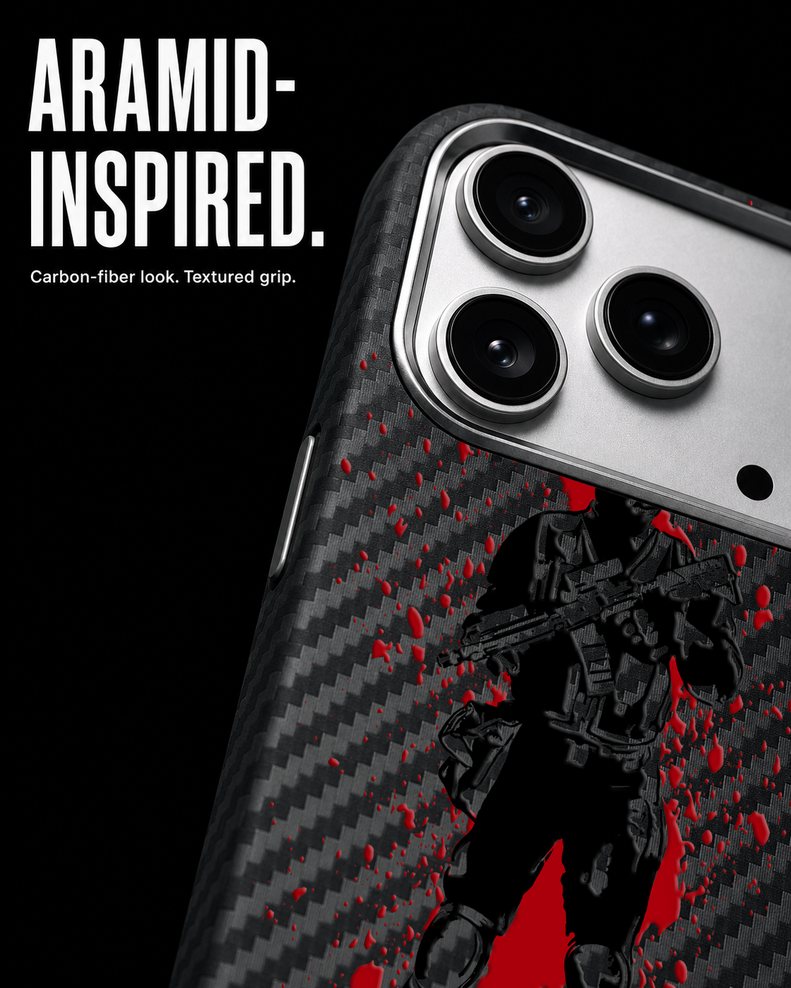 PSYCHOTIC Carbon Series (S1) phone case feature image 4