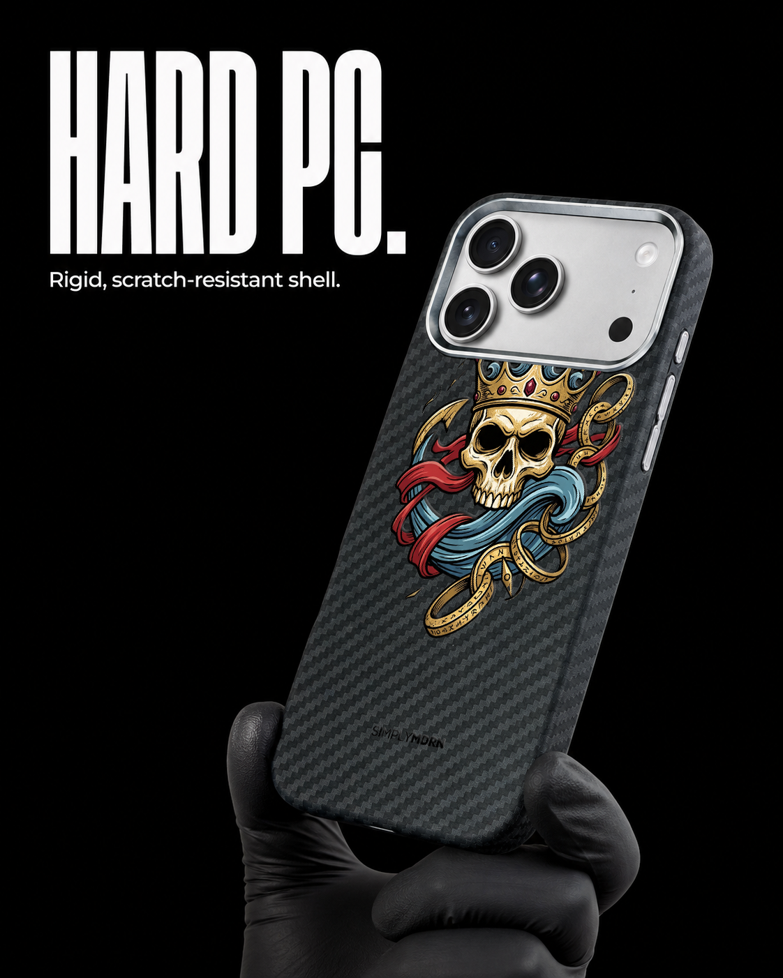SKULL WAKE Carbon Series (S1) phone case feature image 3