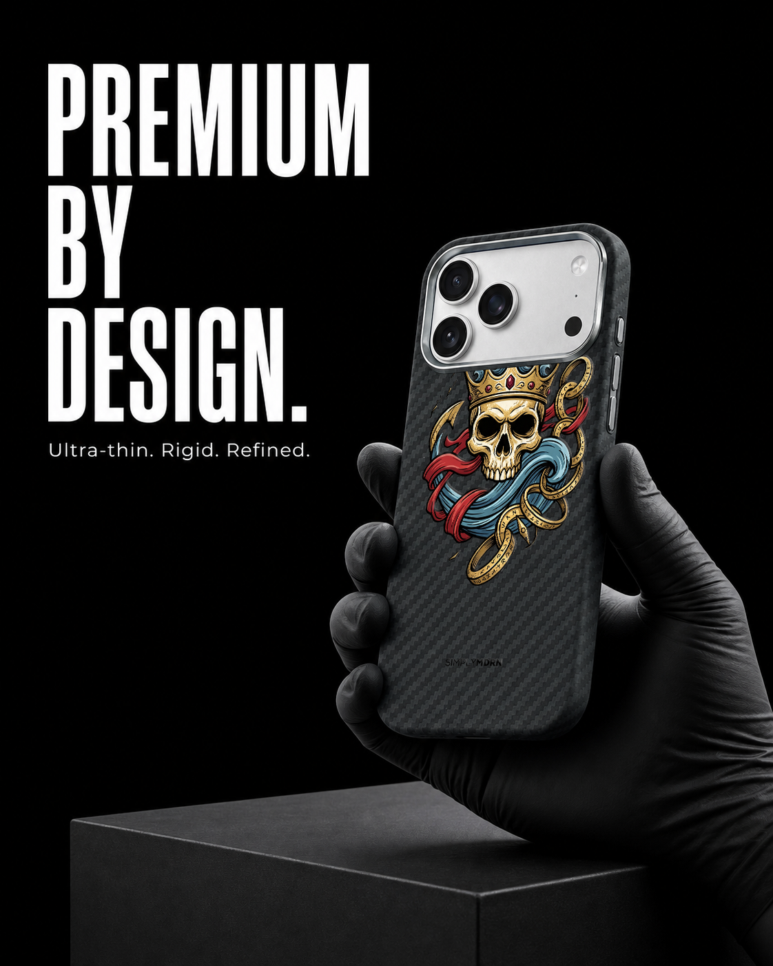 SKULL WAKE Carbon Series (S1) phone case feature image 7