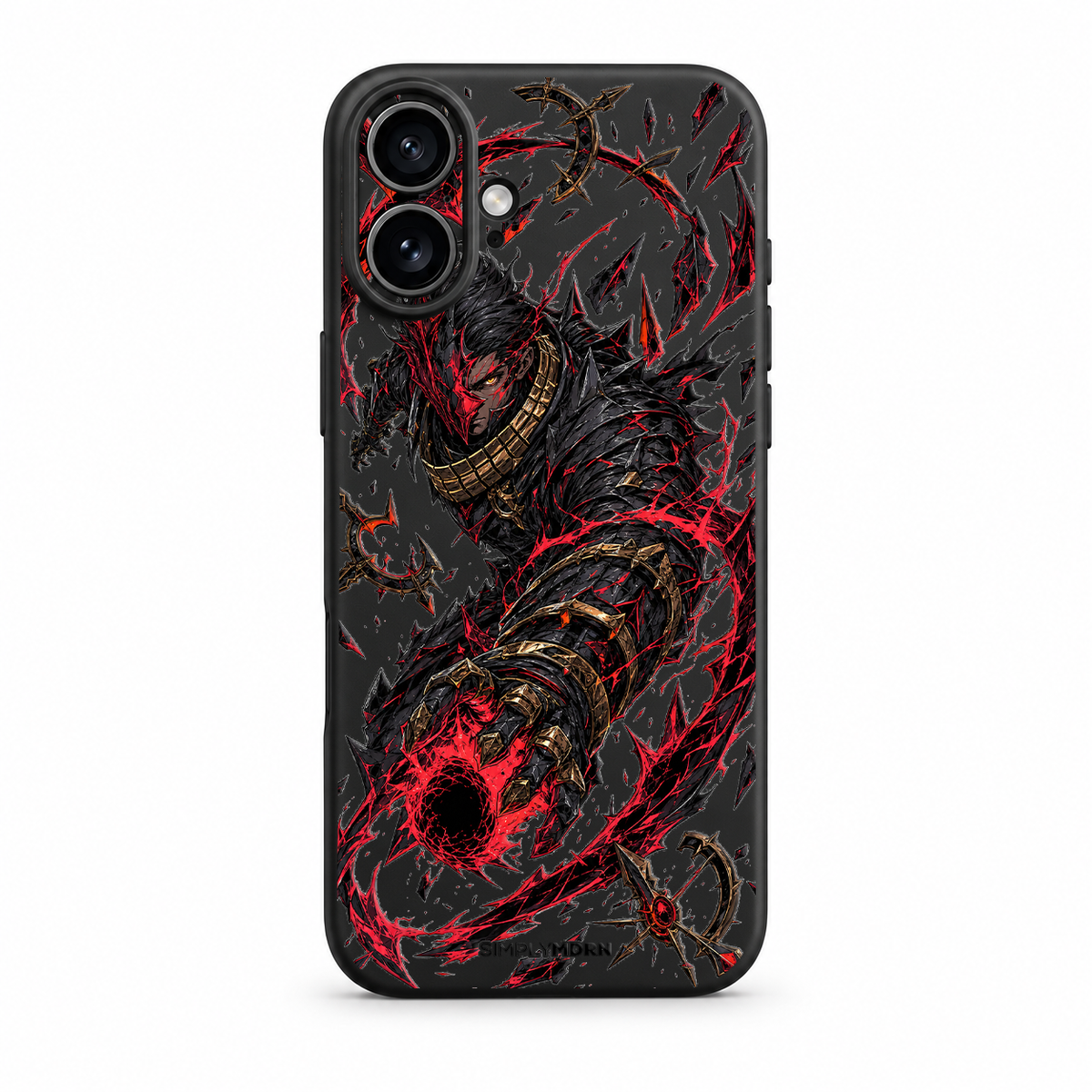 CRIMSON RIFT HUNTER Slim S2 case for iPhone 16 Plus