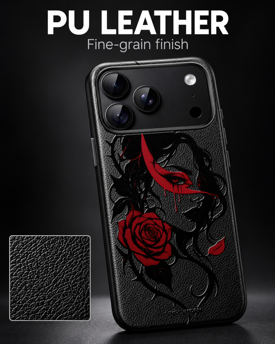 Veilbloom Leather X Series case, representative view 2