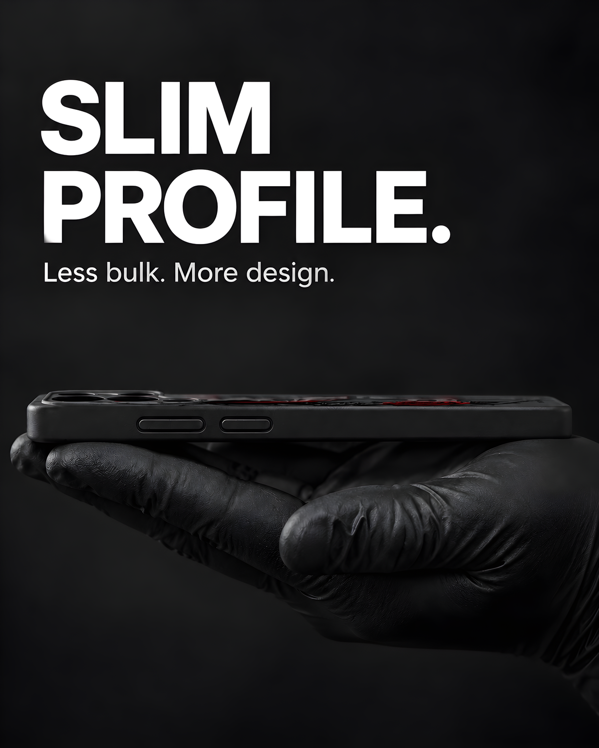 Veilbloom artwork on a Black Slim case, Samsung S25 Ultra representative image, view 2