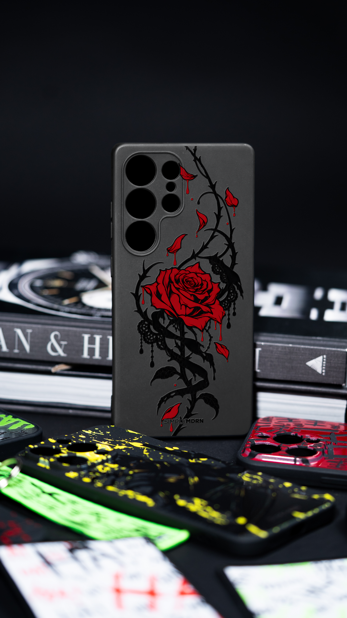 Thornbound artwork on a Black Slim case, Samsung S25 Ultra representative image, view 7