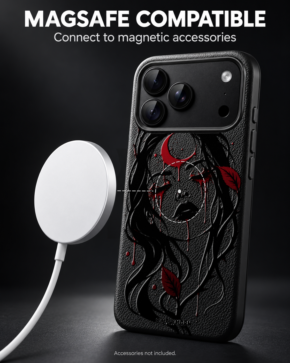 Moonmourn Leather X Series case, representative view 3
