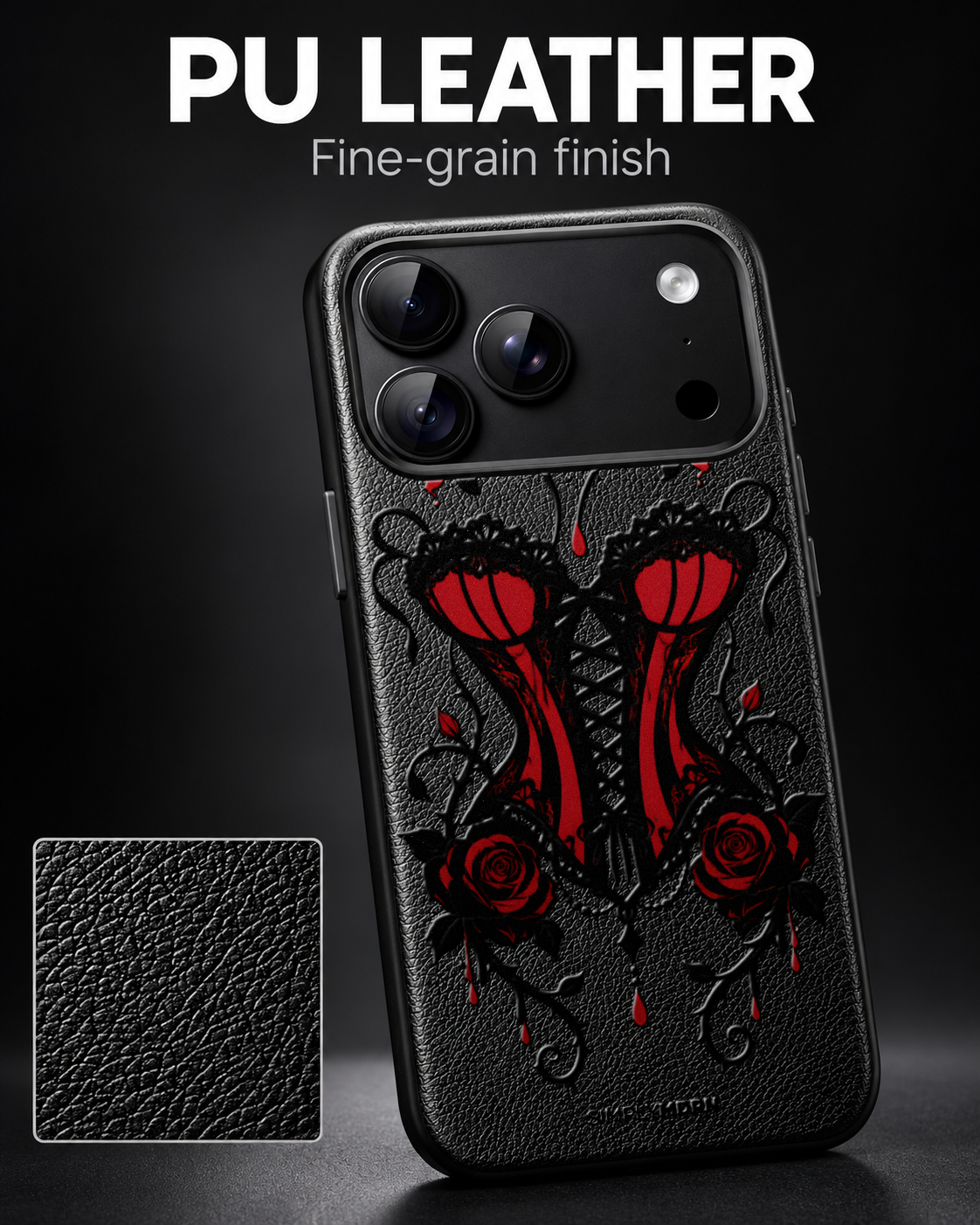 Thorn Corset Grain Series case, representative view 2