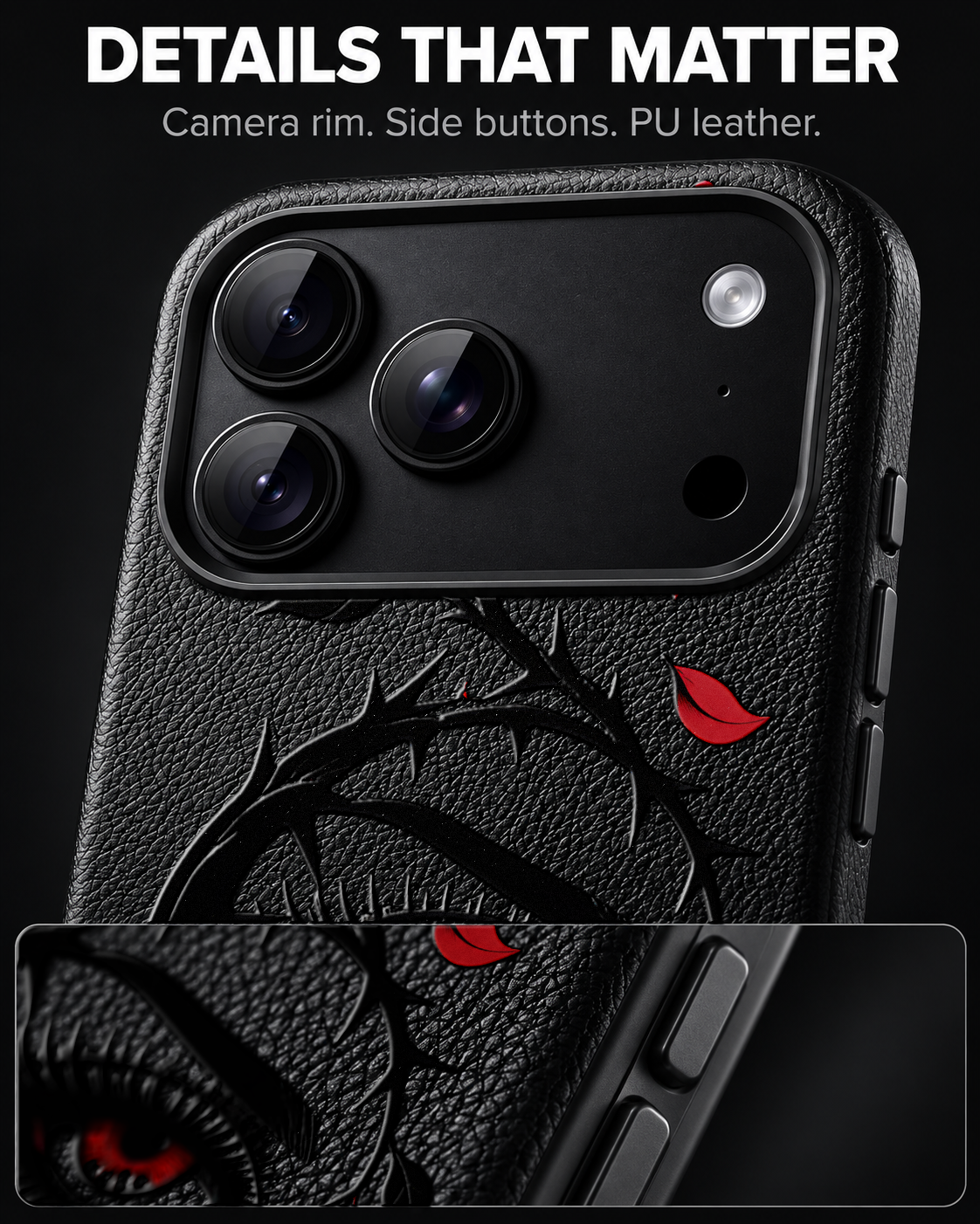 Thornwatch Leather X Series case, representative view 4