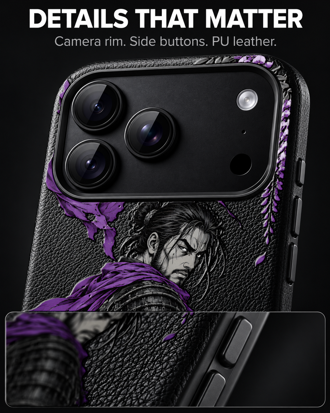 Wisteria Veil Grain Series case, representative view 4