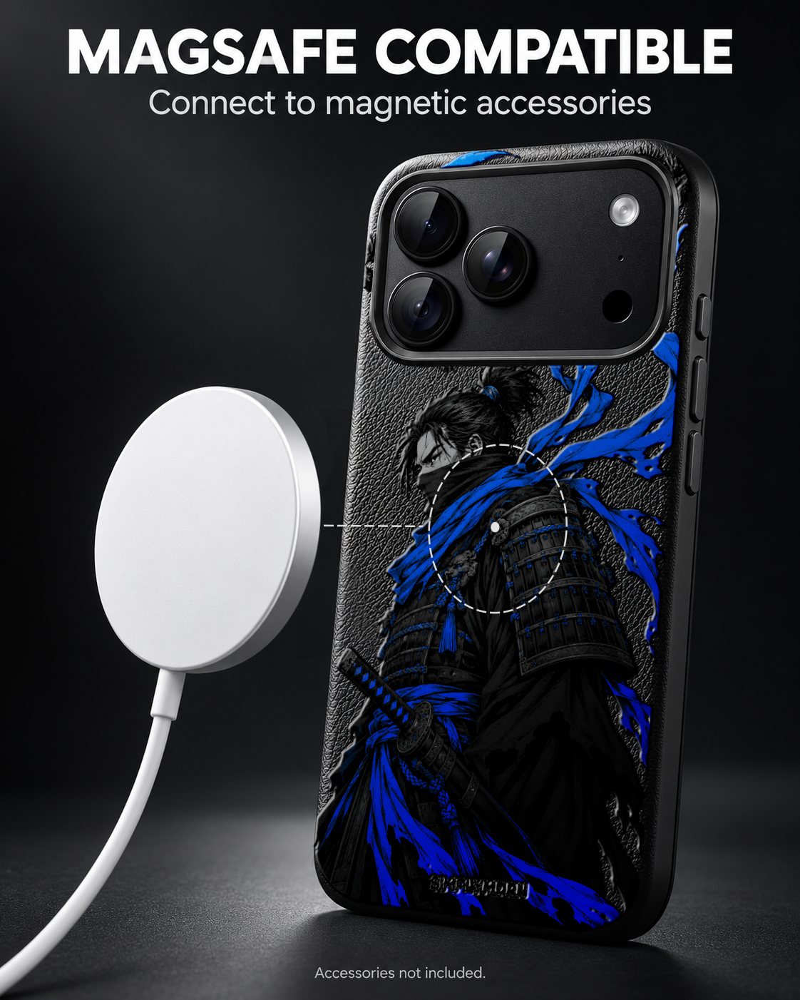 Azure Watch Leather X Series case, representative view 3