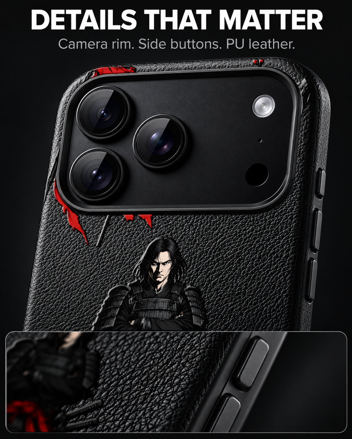 Crimson Still Grain Series case, representative view 4