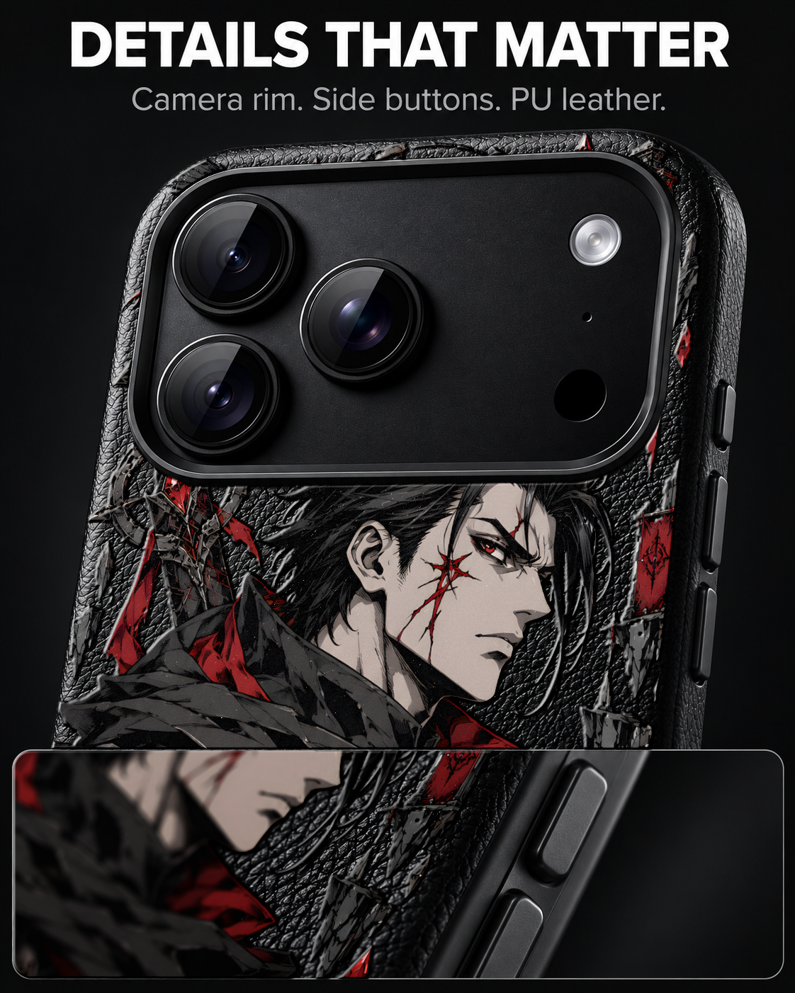 Hexbound Leather X Series case, representative view 4