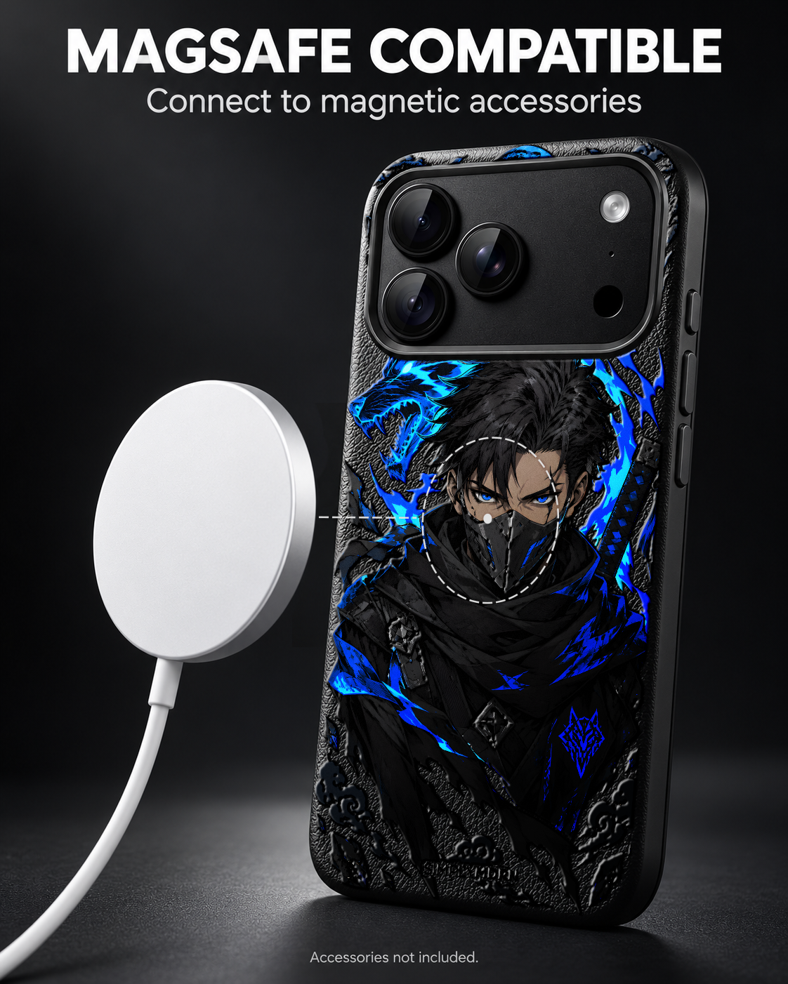Storm Fang Leather X Series case, representative view 3