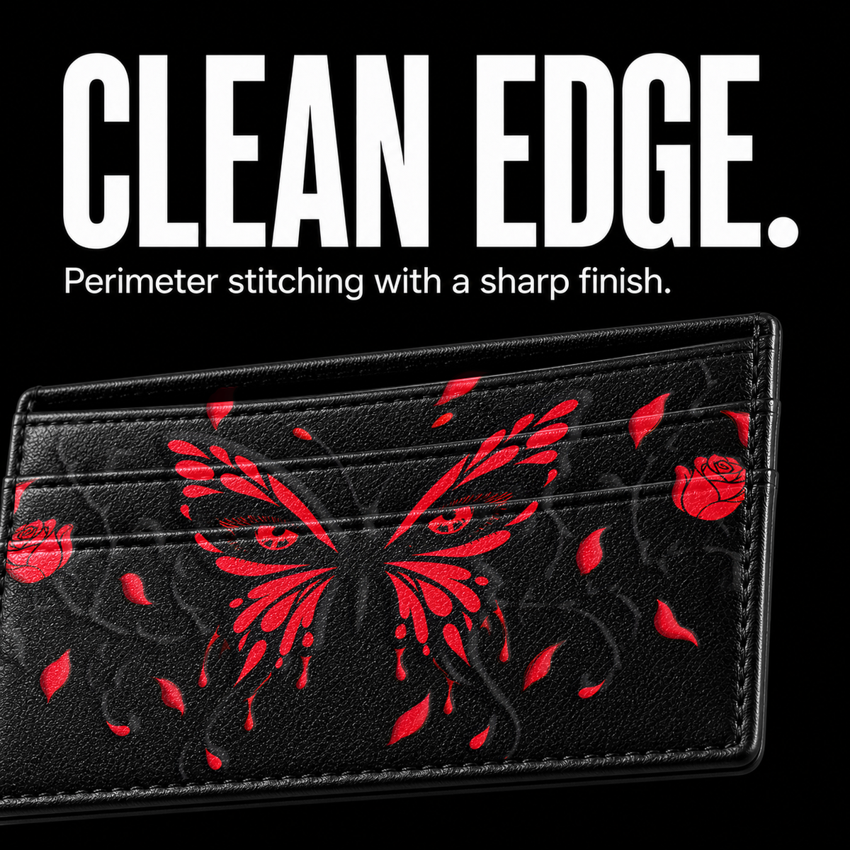 SABLEWING Card Wallet - edge detail