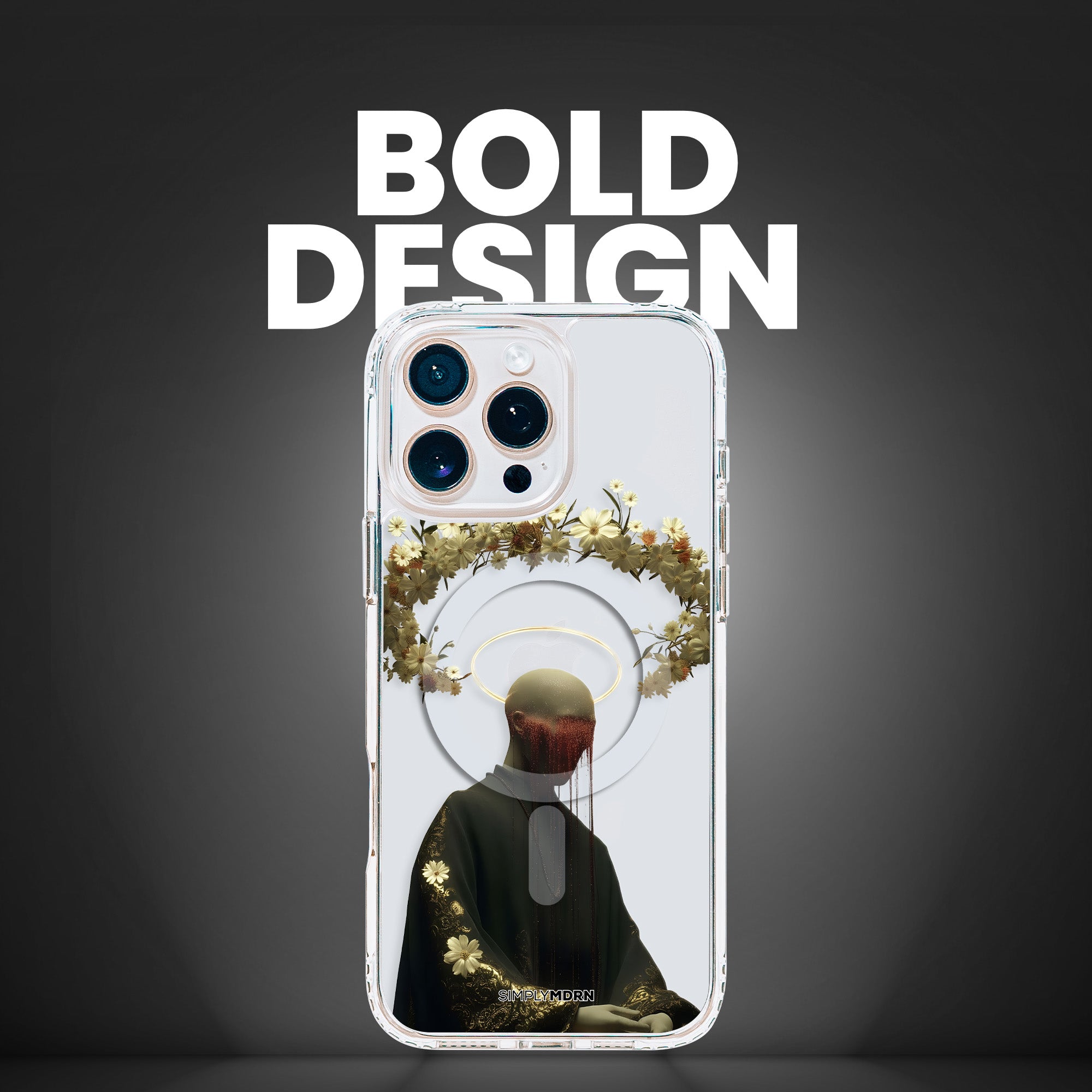 GLITCH DEMON (1) [CLEAR MAGSAFE]