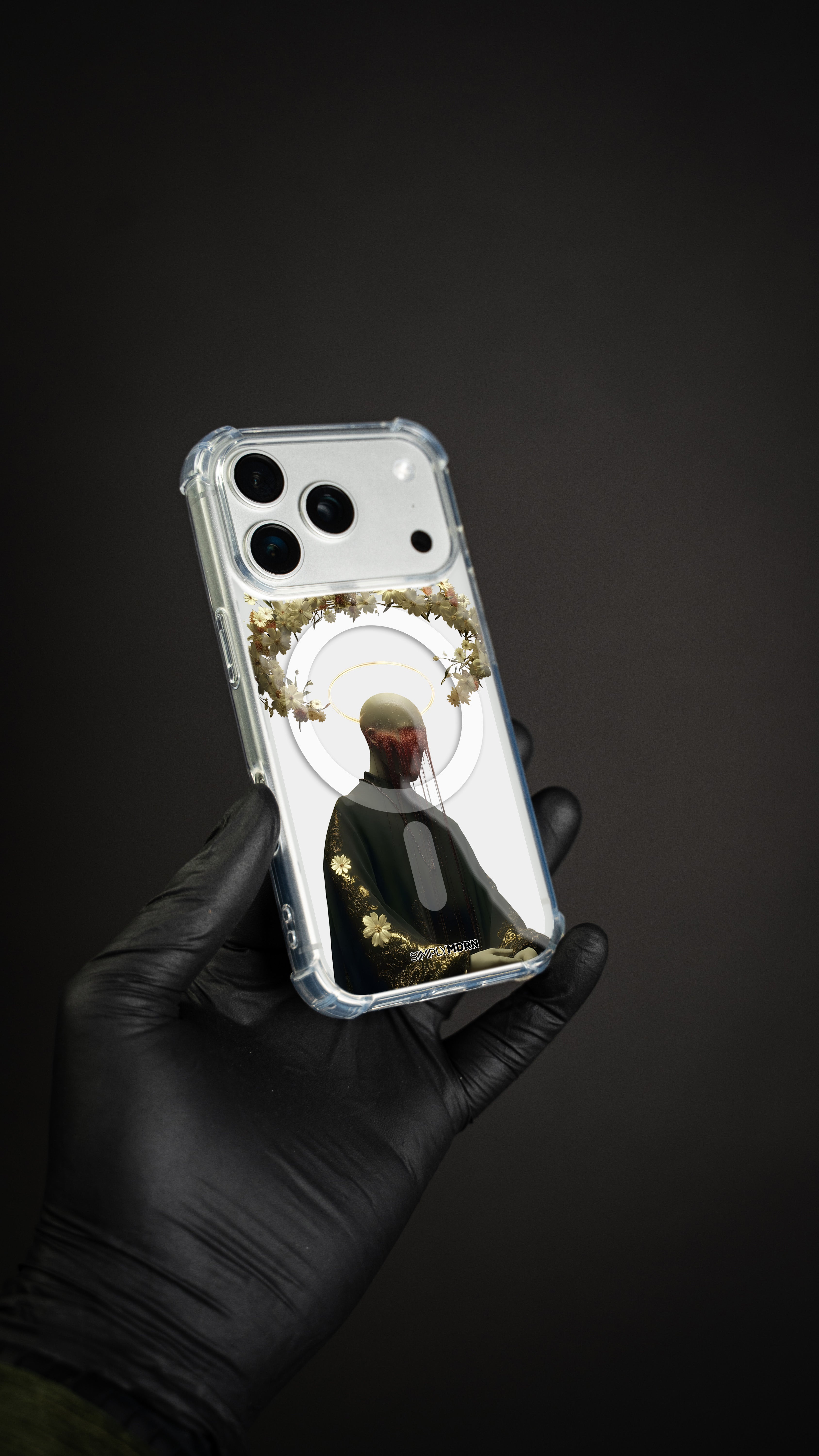 GLITCH DEMON (1) [CLEAR MAGSAFE]