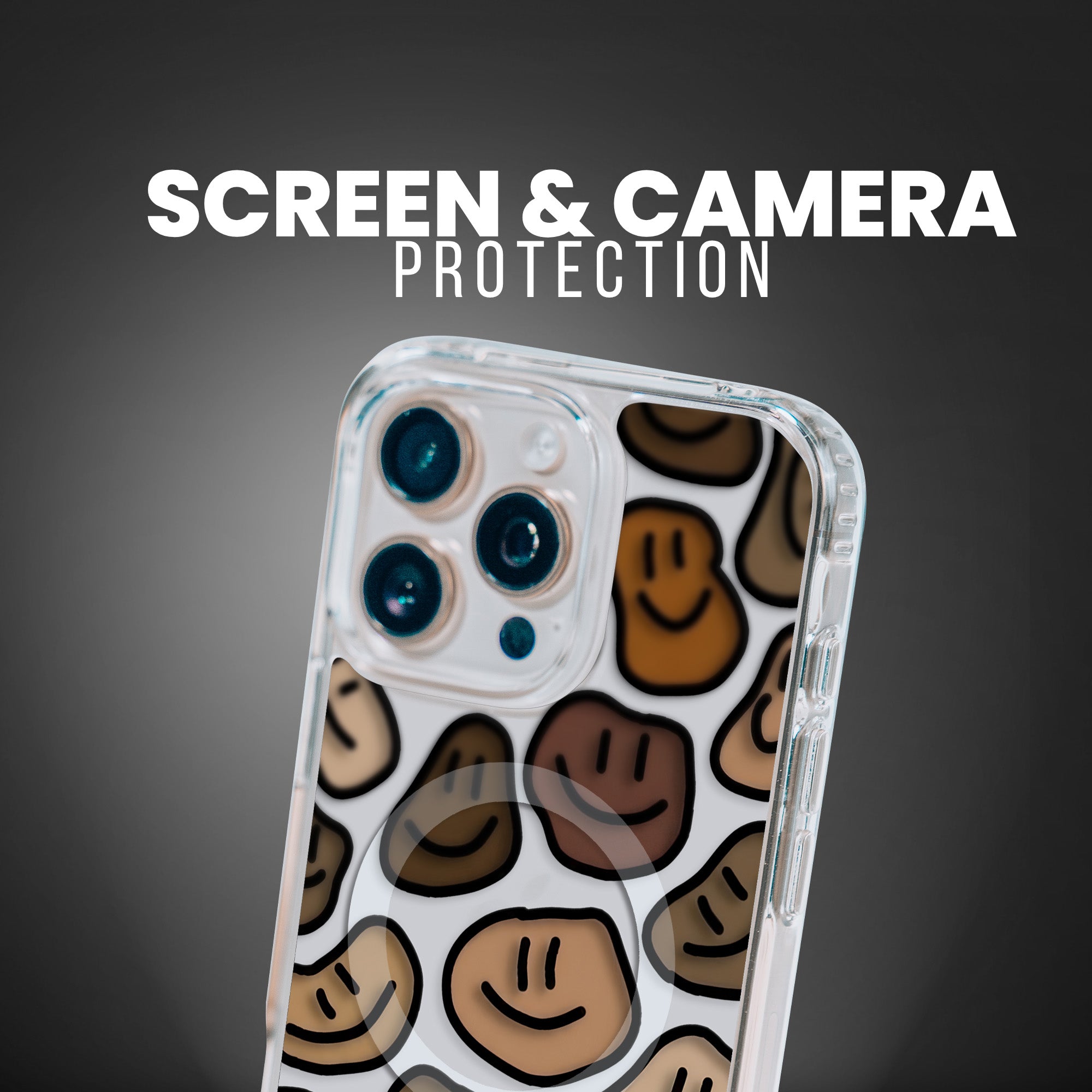 HAPPY BLOBS [CLEAR MAGSAFE]