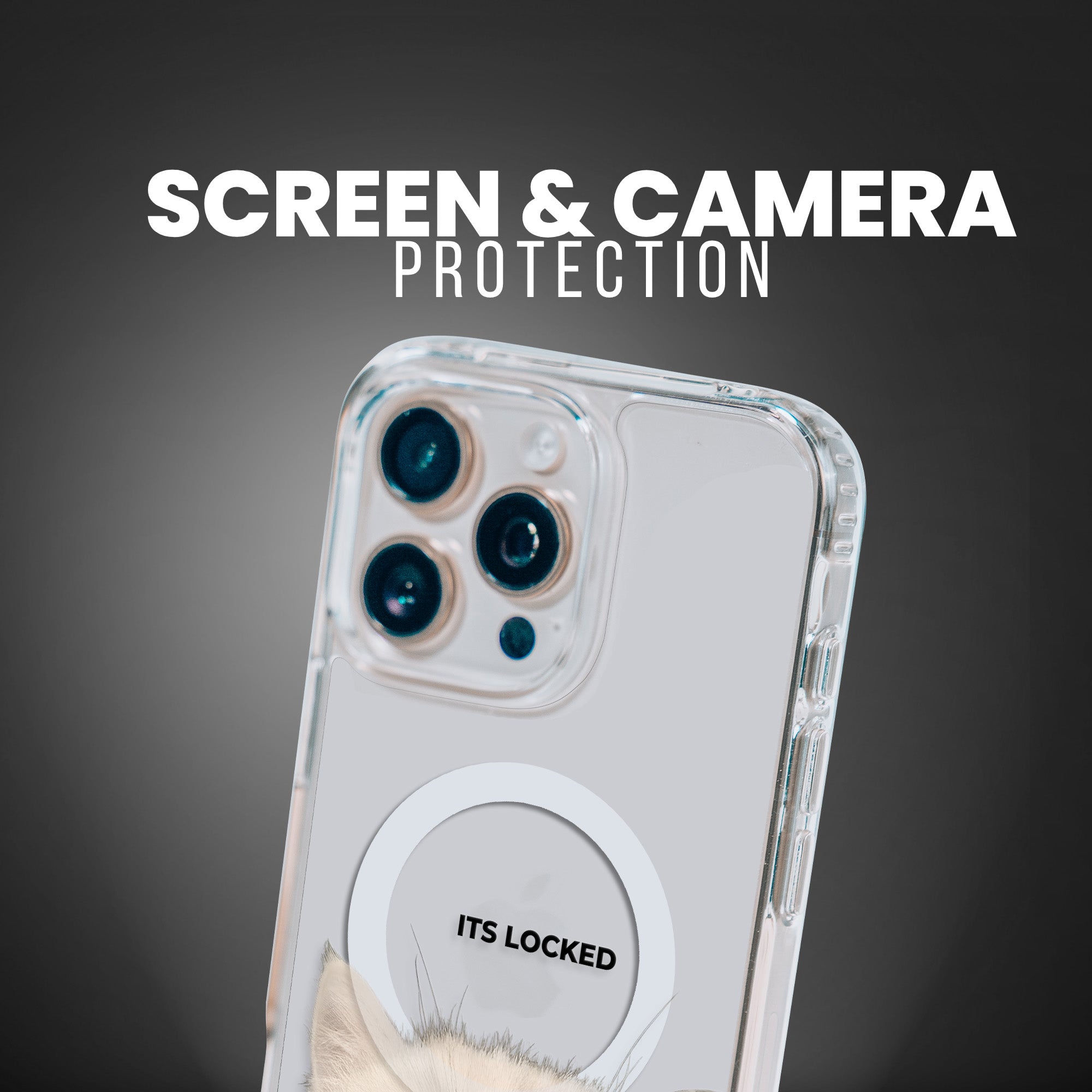 IT'S LOCKED [CLEAR MAGSAFE]