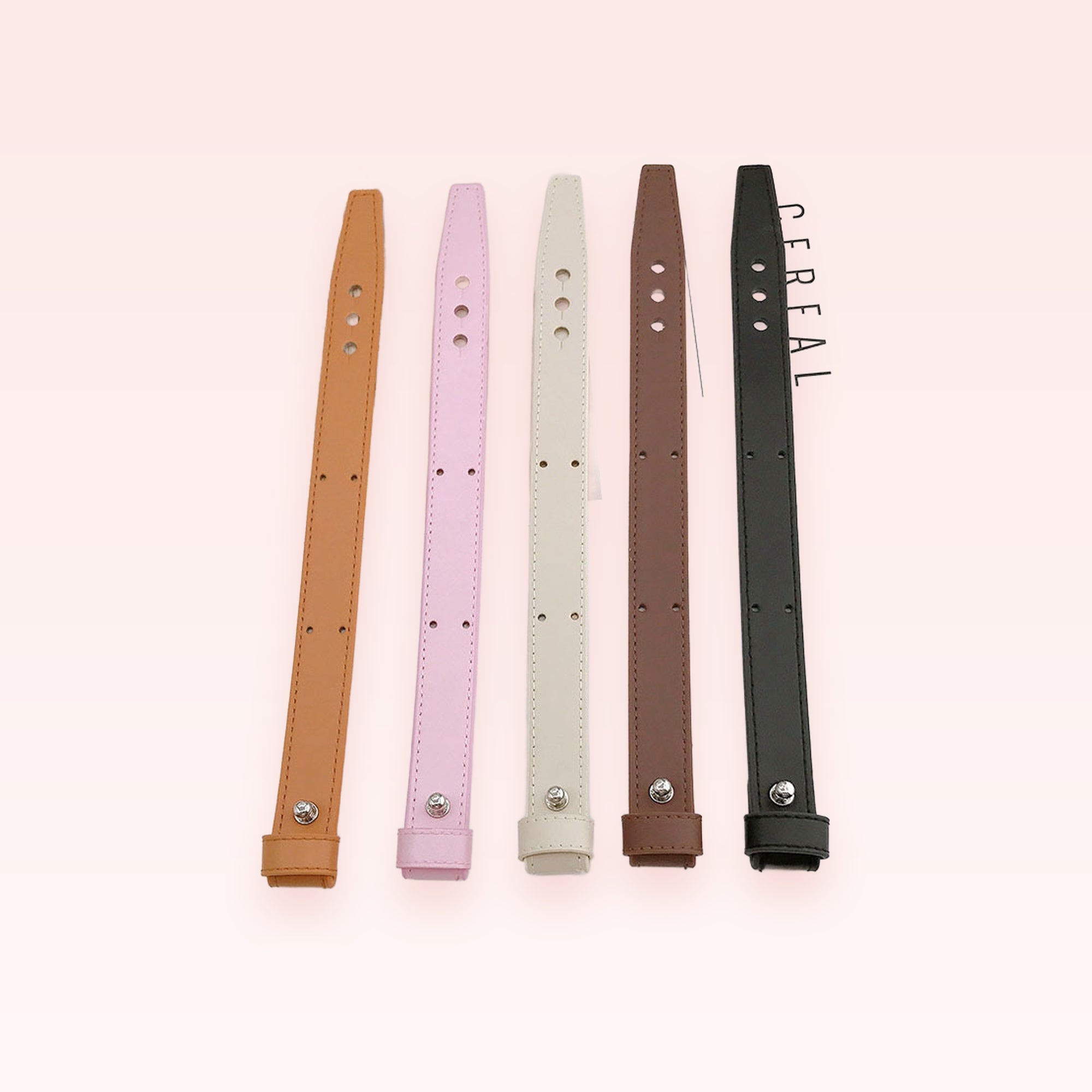 Barely There — Minimalist Faux Leather Wrist Phone Lanyard
