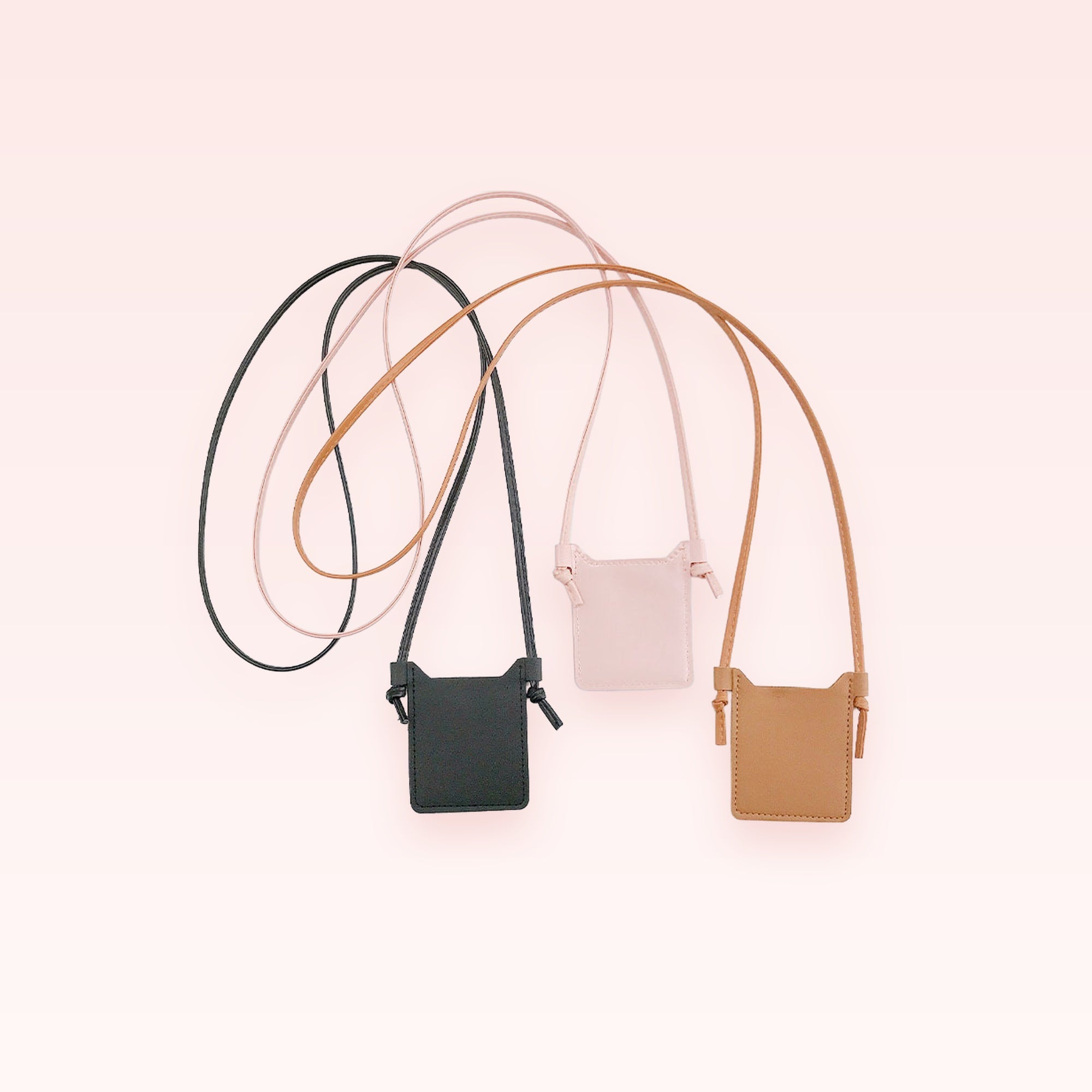 Cute Cat Ear Phone Pouch Bag | Crossbody Lanyard Strap