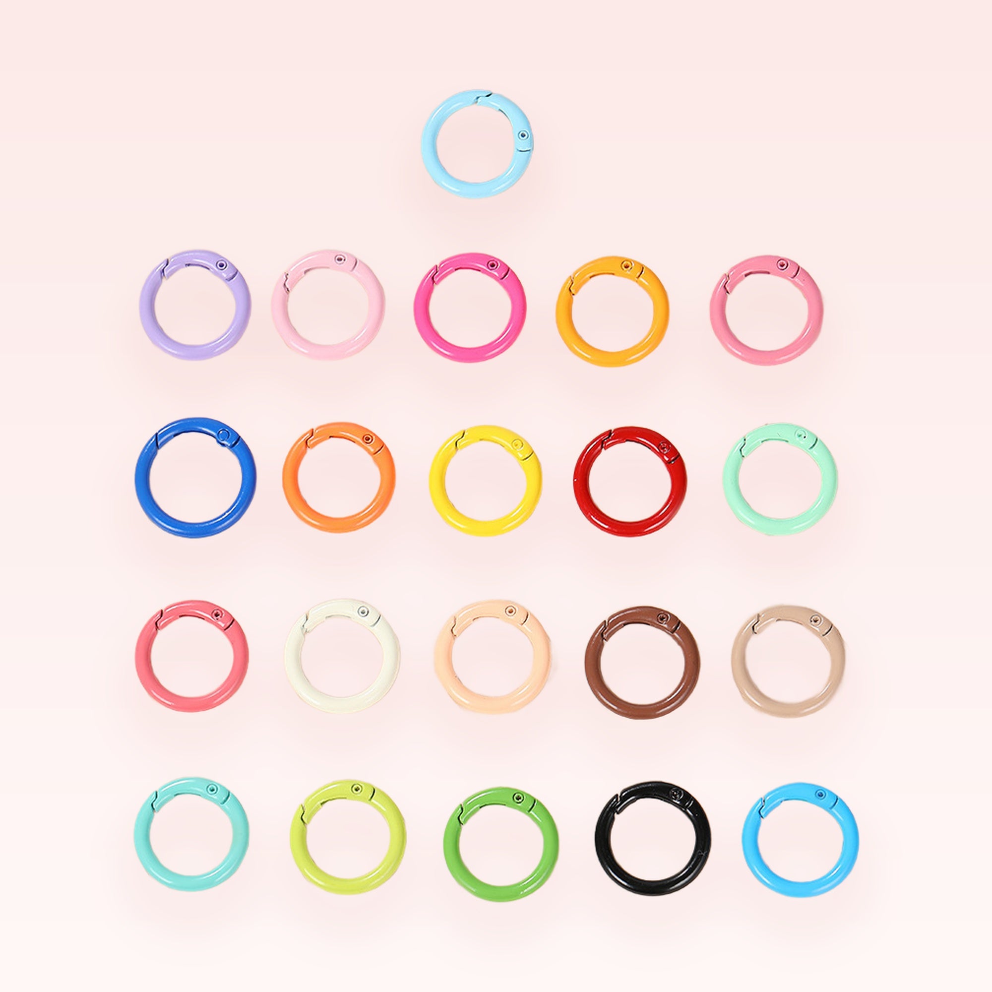 Colorful Round Metal Phone Ring | Cute 360° Finger Holder Kickstand