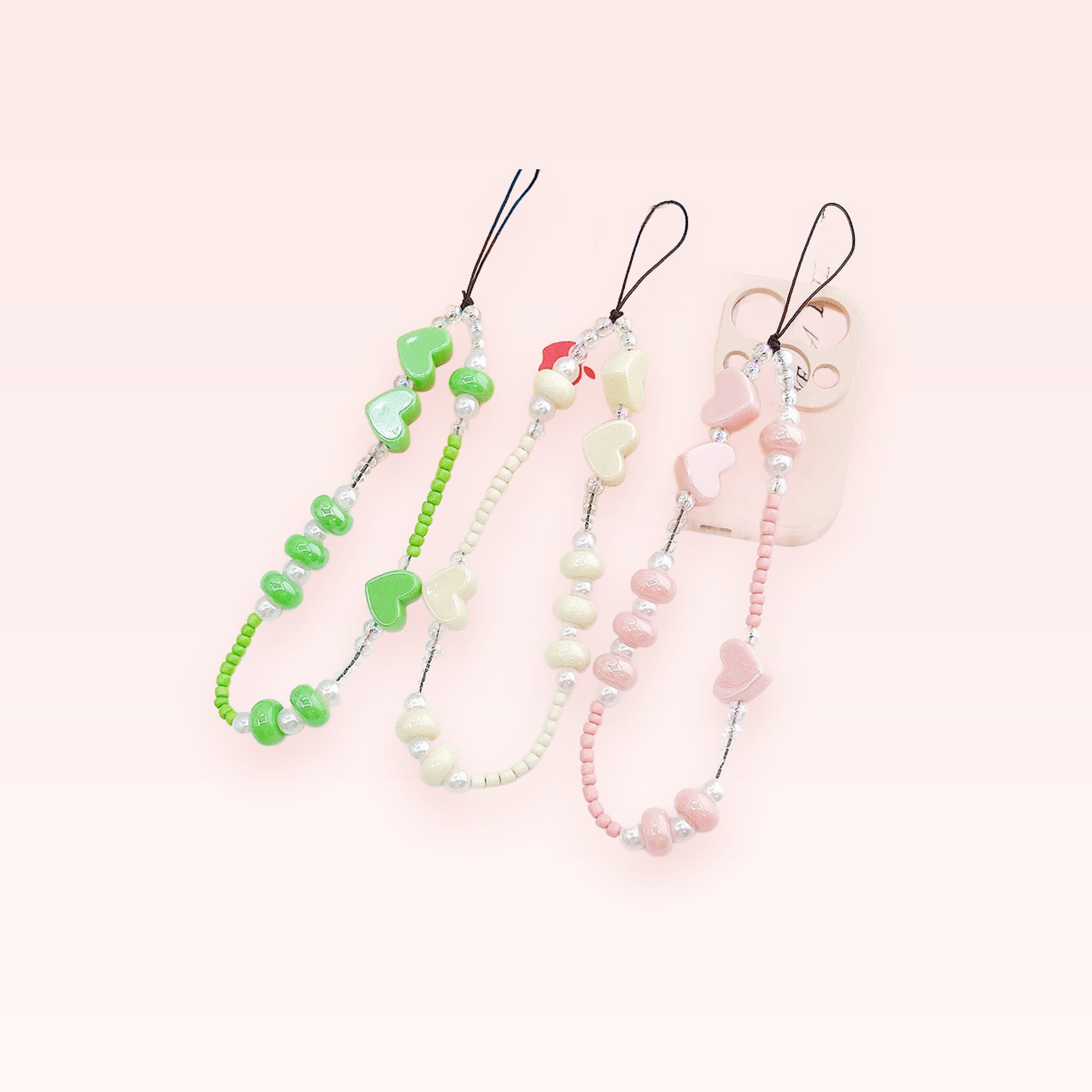 Cell Phone Charms for Women, Fashion Heart Shaped | SIMPLYBUBBI Phone Charm