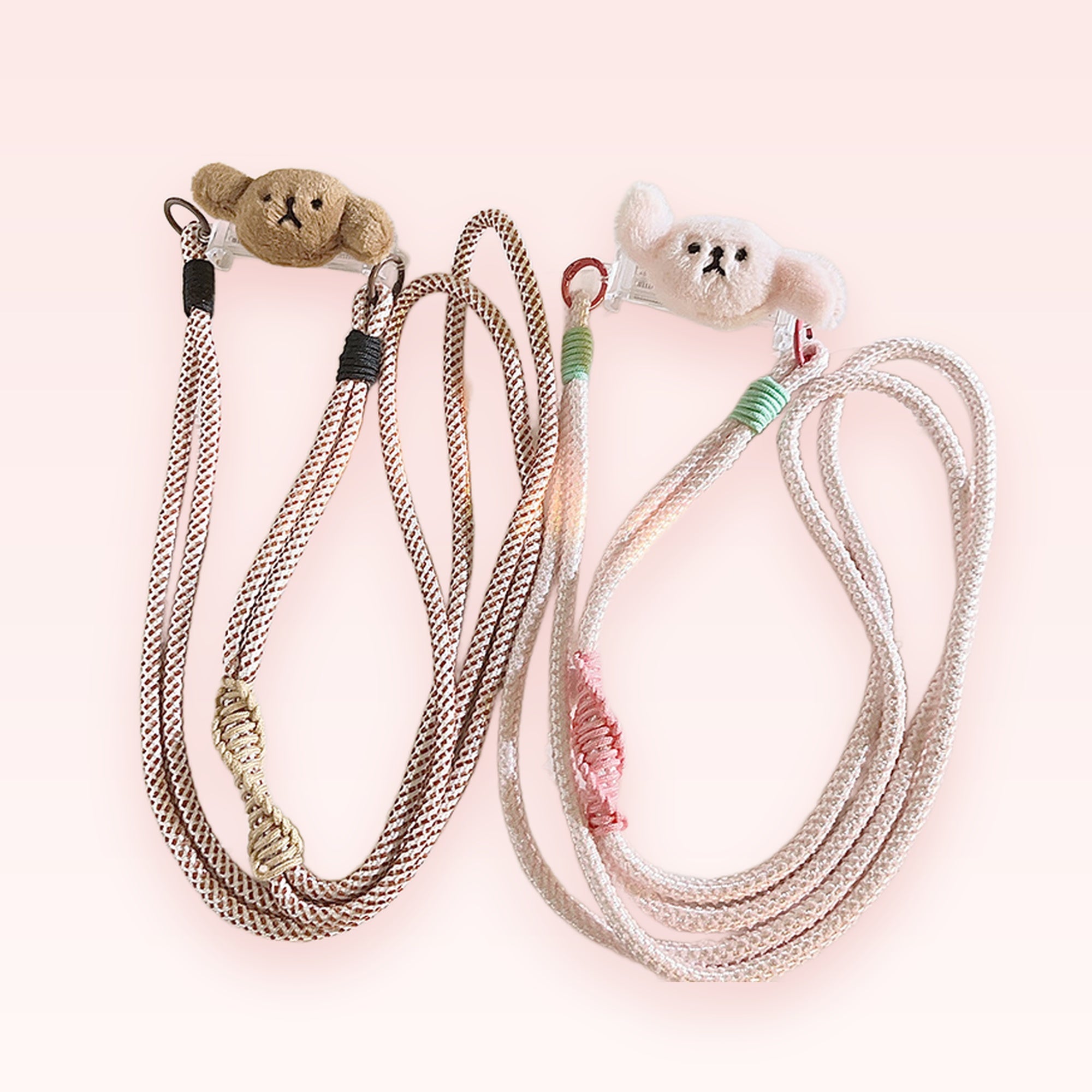 Cute Plush Bear Phone Lanyard | Kawaii Adjustable Crossbody Strap