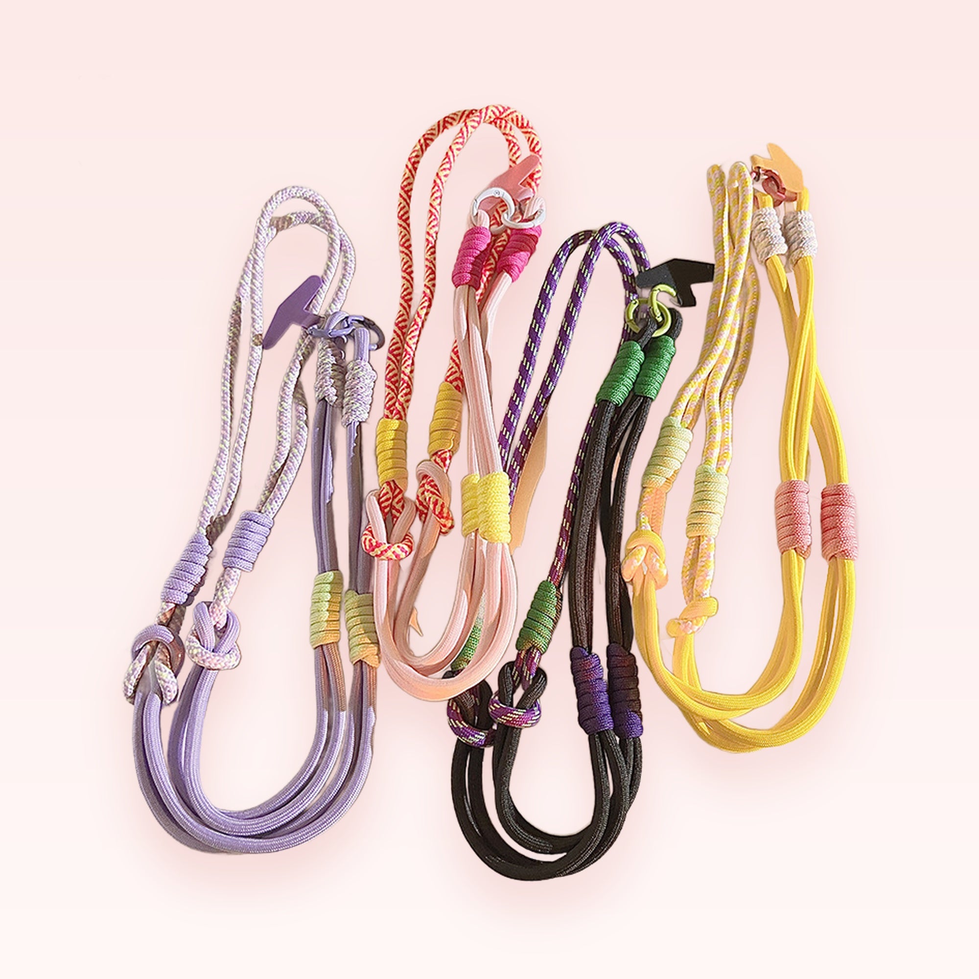 Colorful Braided Rope Phone Charm Lanyard | Aesthetic Wrist Strap for Phone