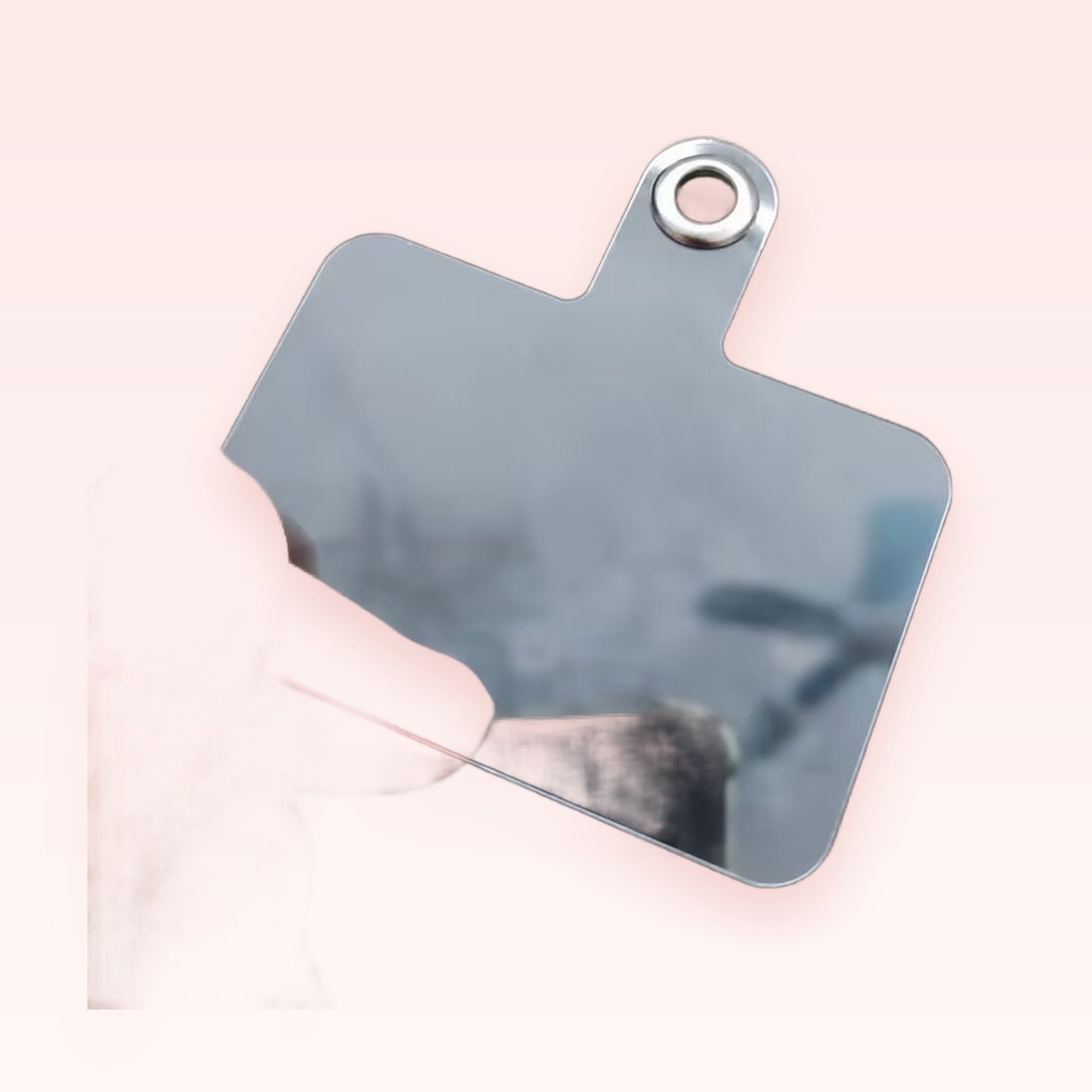 Clear Phone Charm Tether Tab | Universal Lanyard Connector Patch
