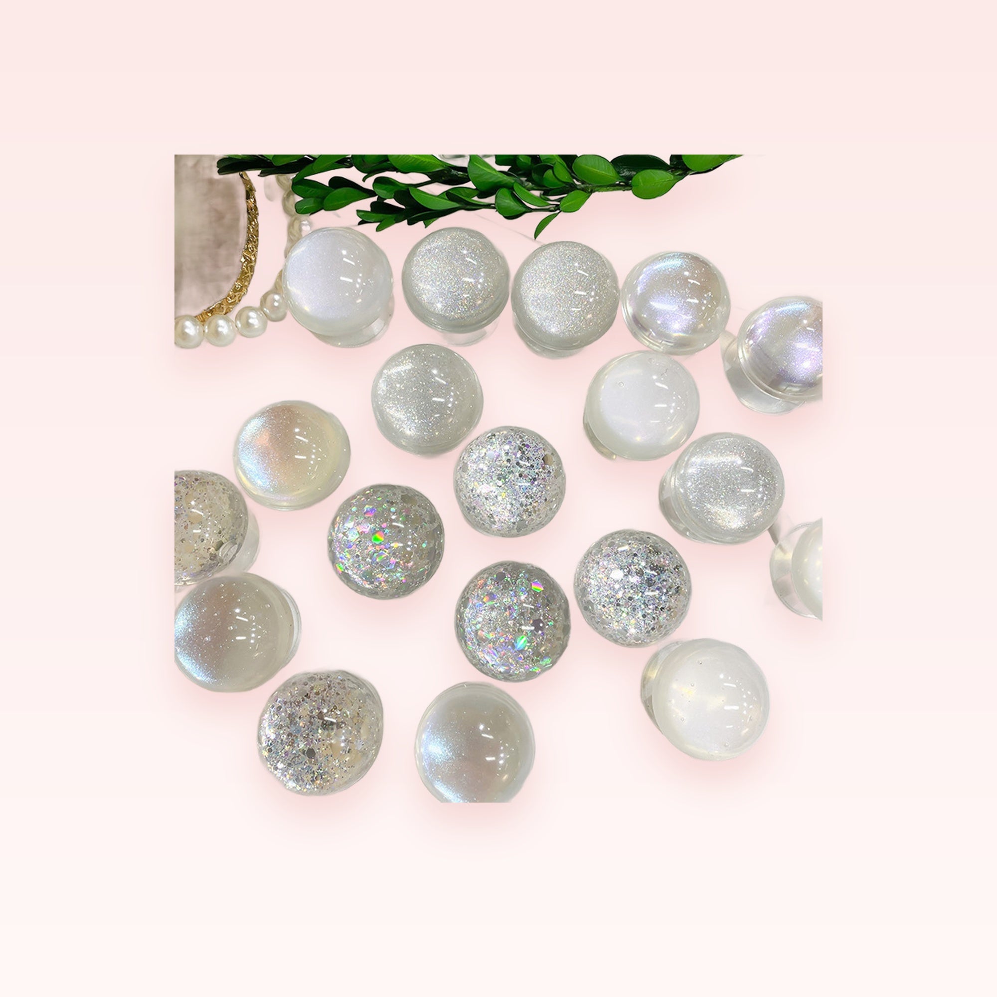 Sparkle Ball Phone Grip | Glitter & Iridescent Pop Socket