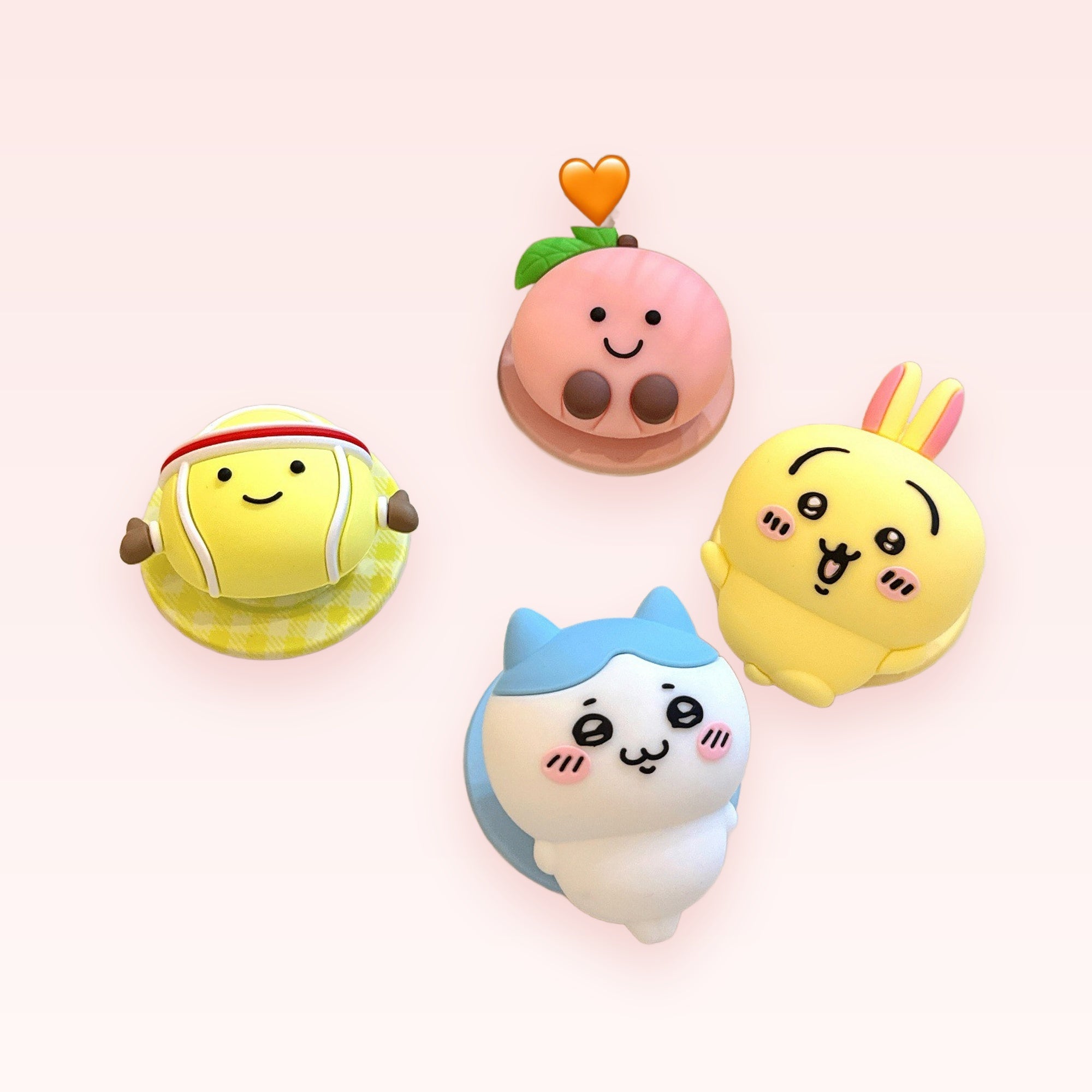 Kawaii Cartoon Magsafe Phone Grip | Cute Animal & Fruit Pop Socket Stand