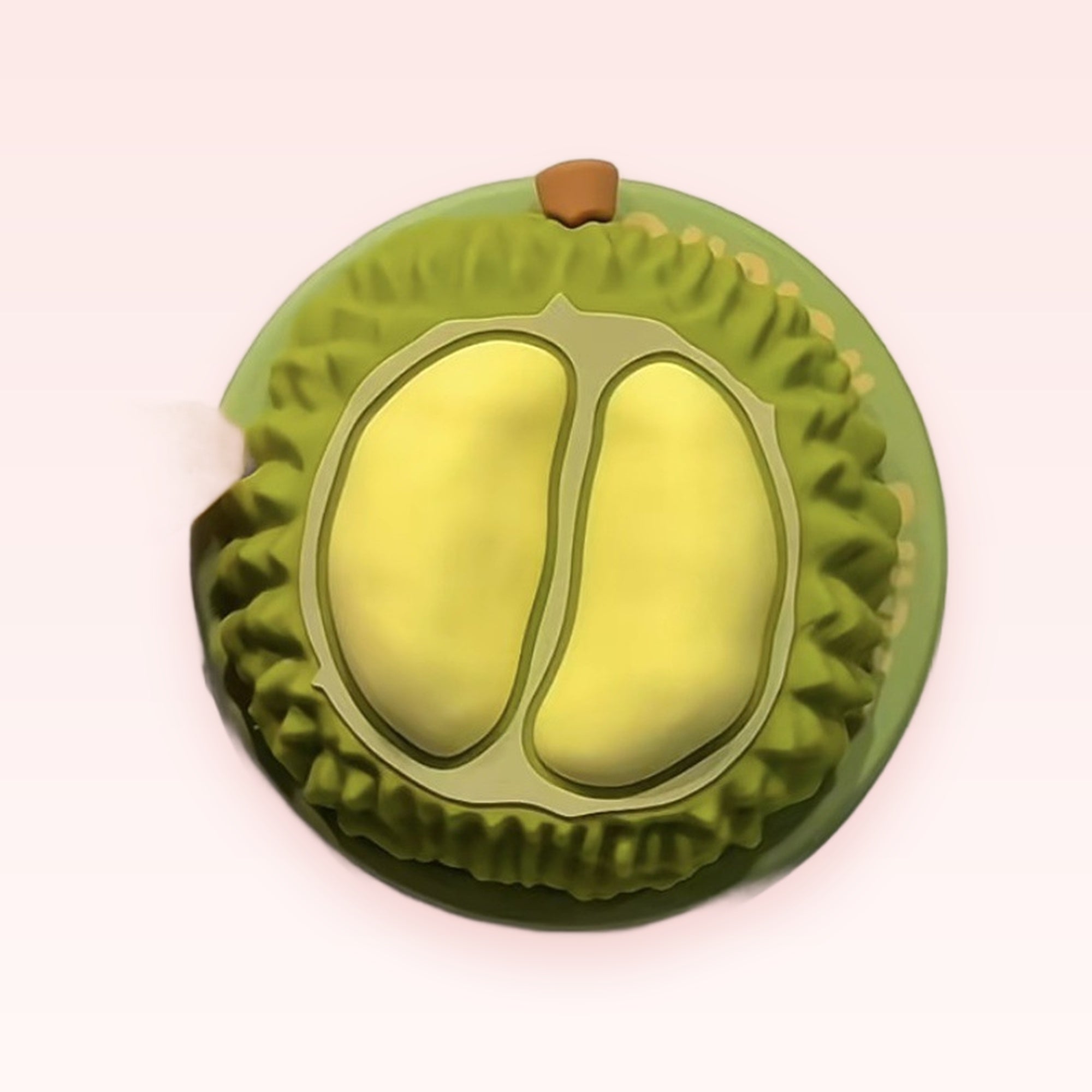 Kawaii Durian Fruit Phone Grip | Cute Green & Yellow Pop Socket Stand