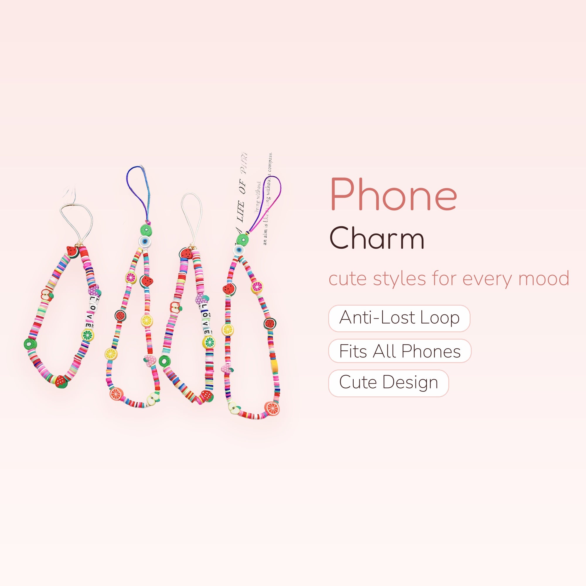 SIMPLYBUBBI Phone Charm #0267