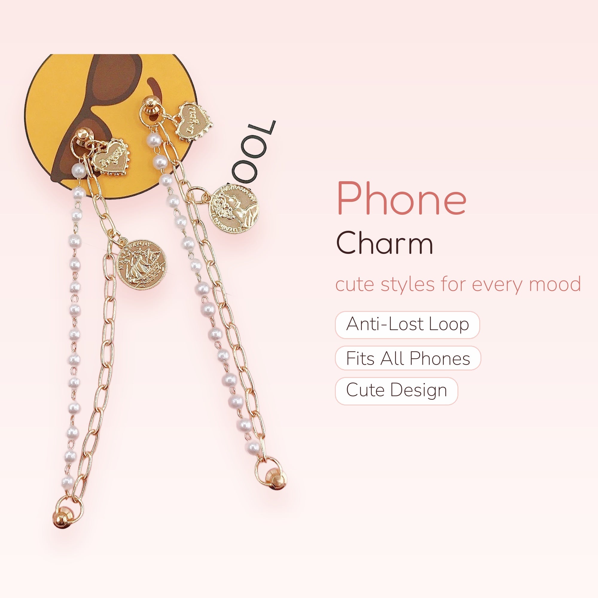 SIMPLYBUBBI Phone Charm #0264
