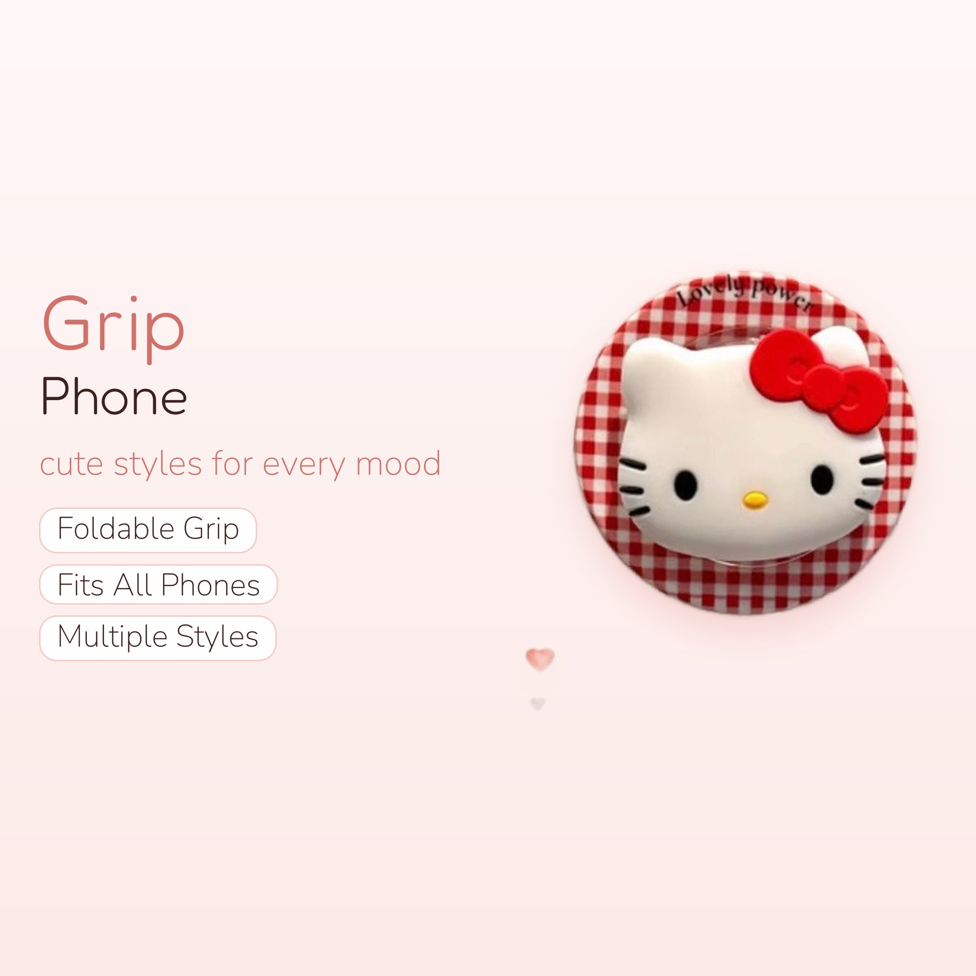 Aloha — Kawaii Tropical Parrot Phone Grip Stand