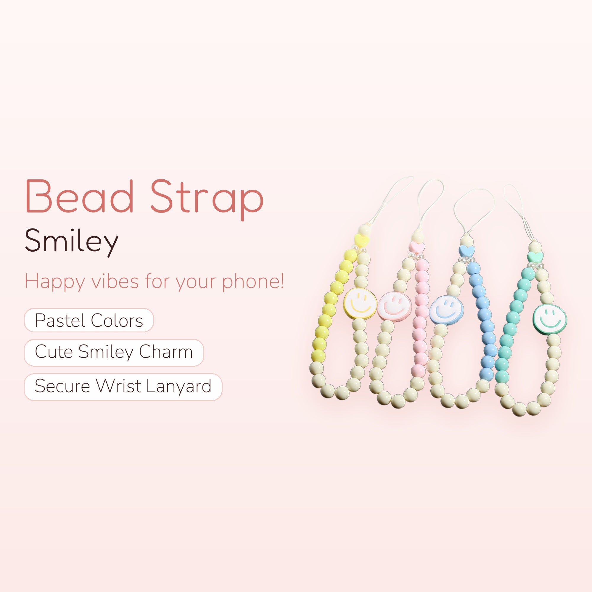 Buttercup — Yellow Tulip & Heart Phone Charm Lanyard
