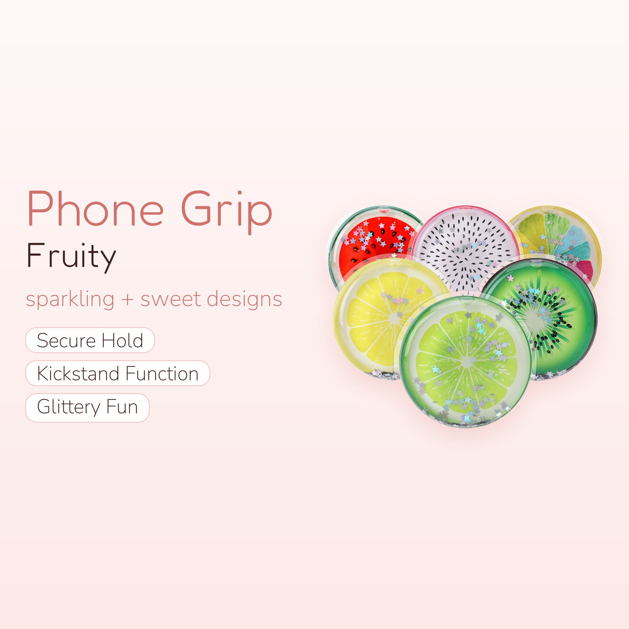 Soft Scoop — Resin Ice Cream Kawaii Phone Grip & Pop Socket Stand