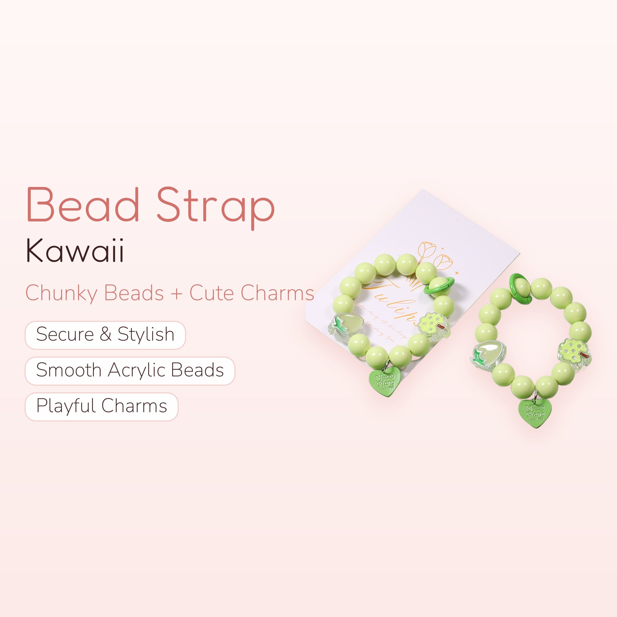 Pink Knot — Kawaii Pink Bow Phone Grip Pop Socket Stand