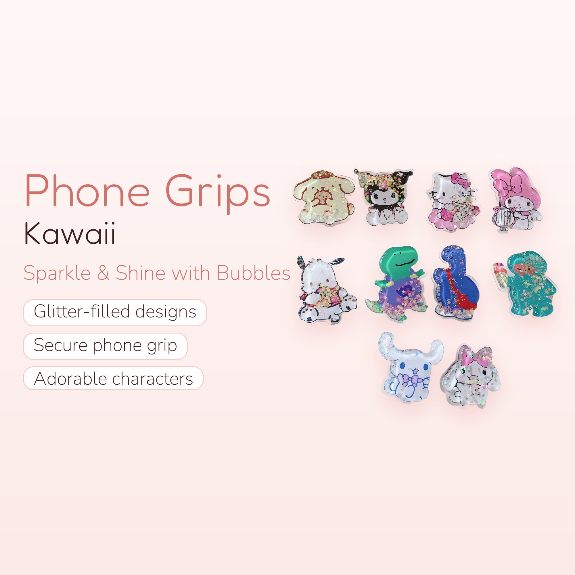 Arctic — Kawaii Penguin Beaded Phone Charm Wrist Strap