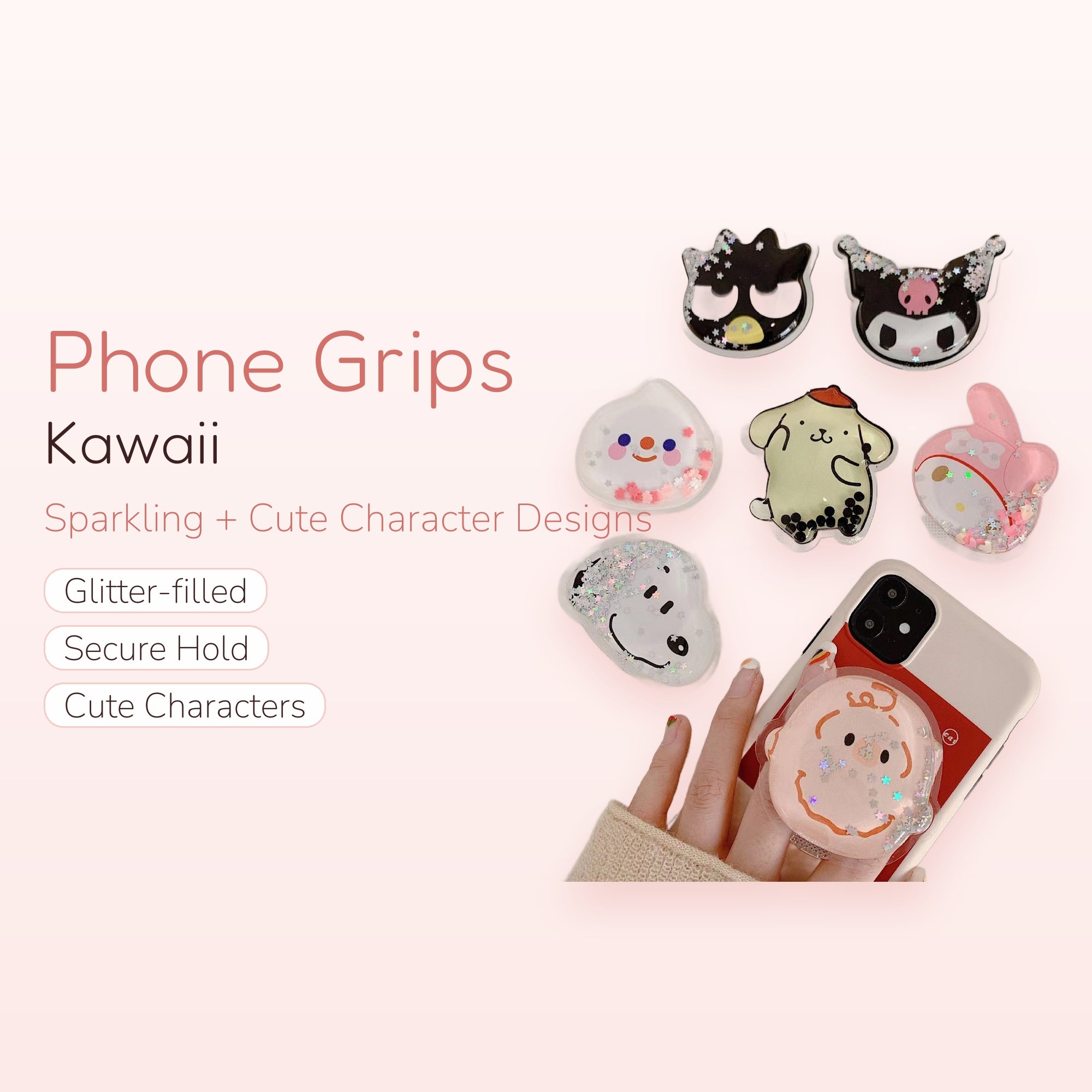 Plumage — Kawaii Parrot Phone Grip Pop Socket Stand
