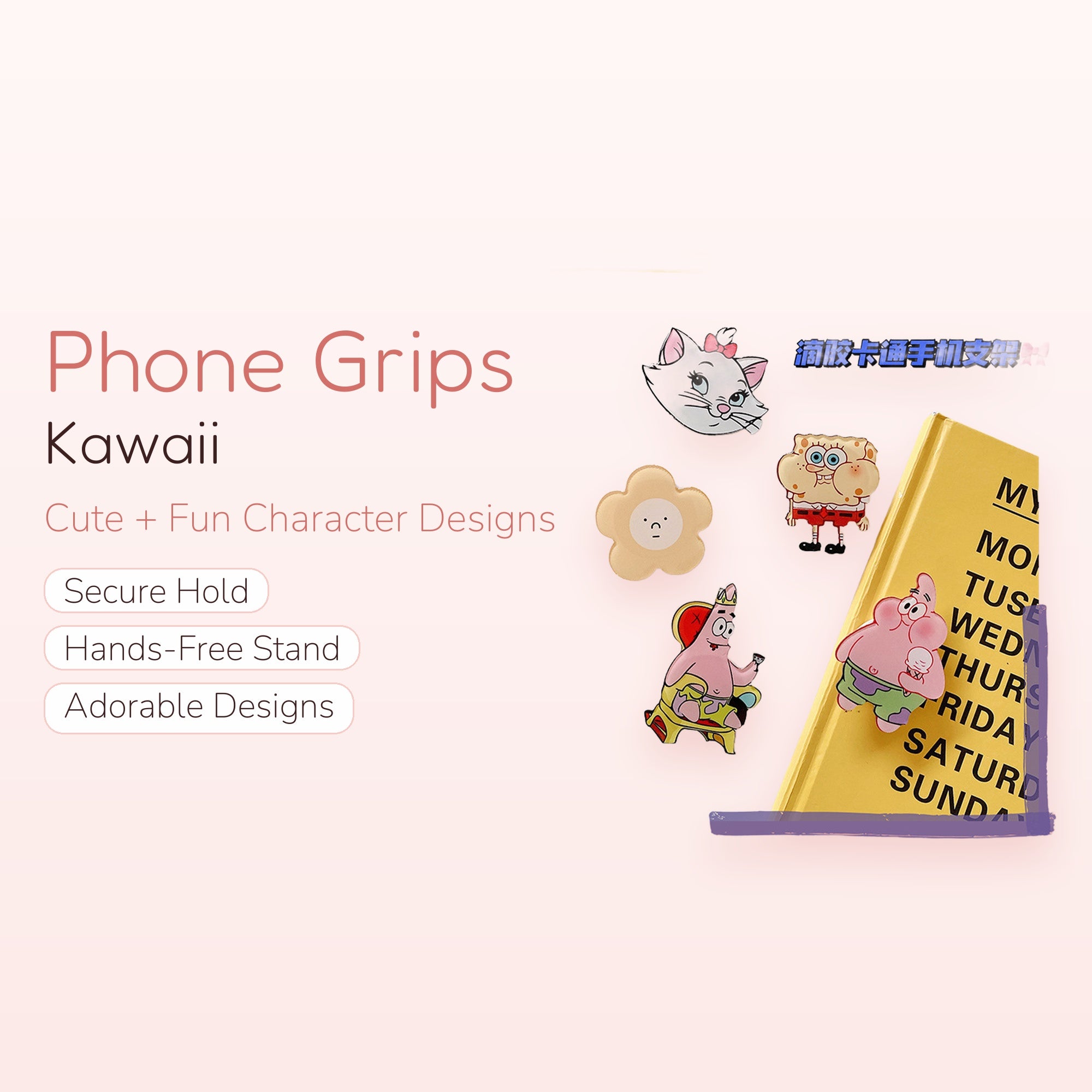 Forest Floor — Cute Mushroom & Frog Phone Charm Beaded Wrist Strap