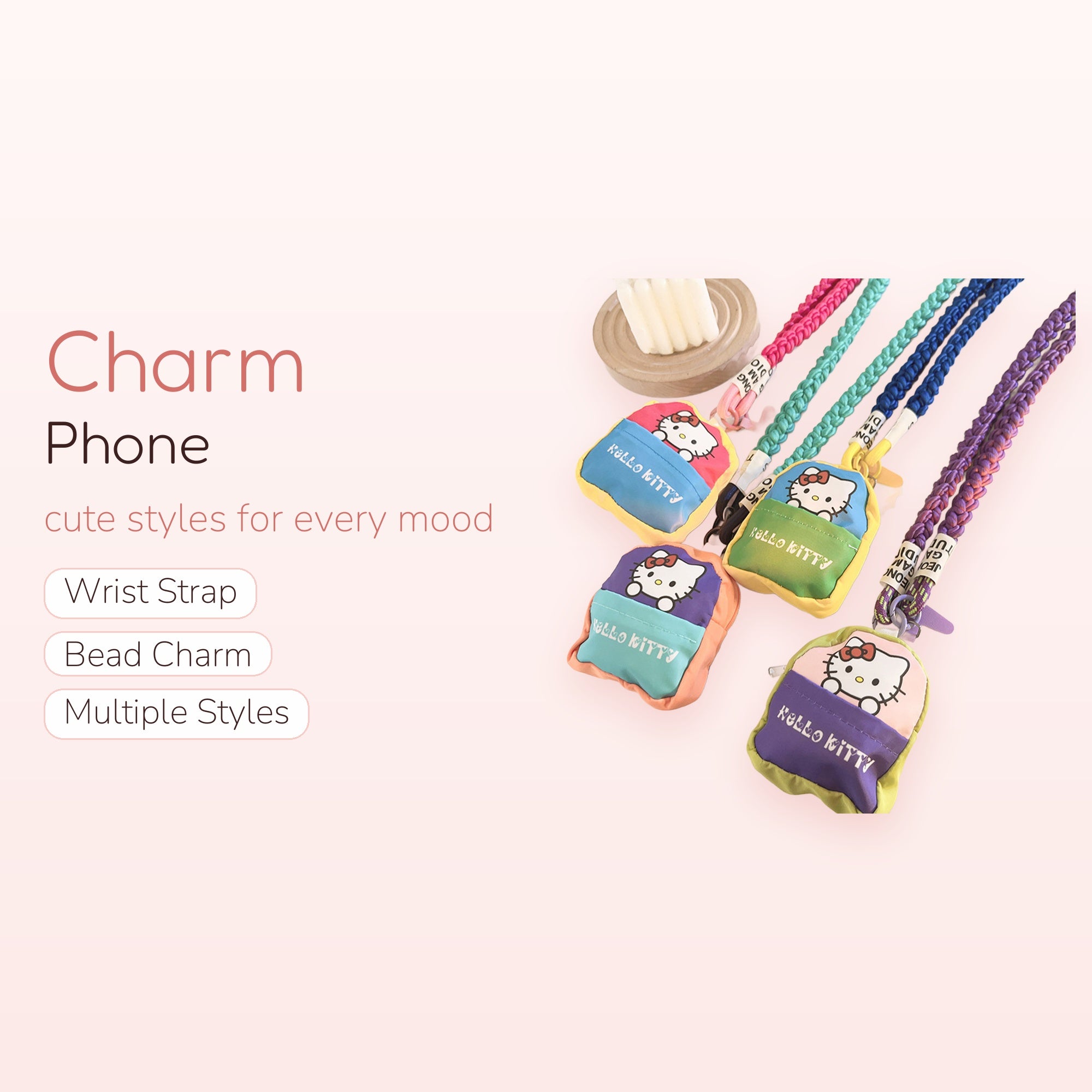 Big Blue — Kawaii Whale Beaded Phone Charm Wrist Strap
