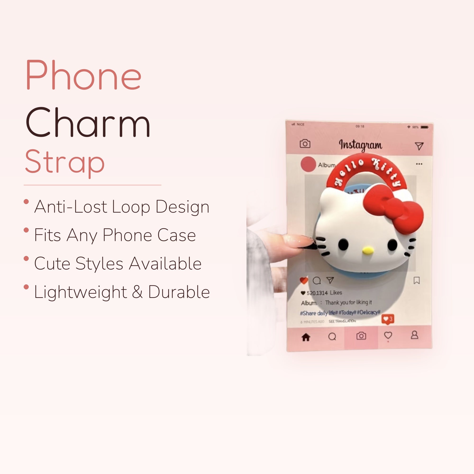 Tigress — Kawaii Tiger Phone Grip Pop Socket Stand