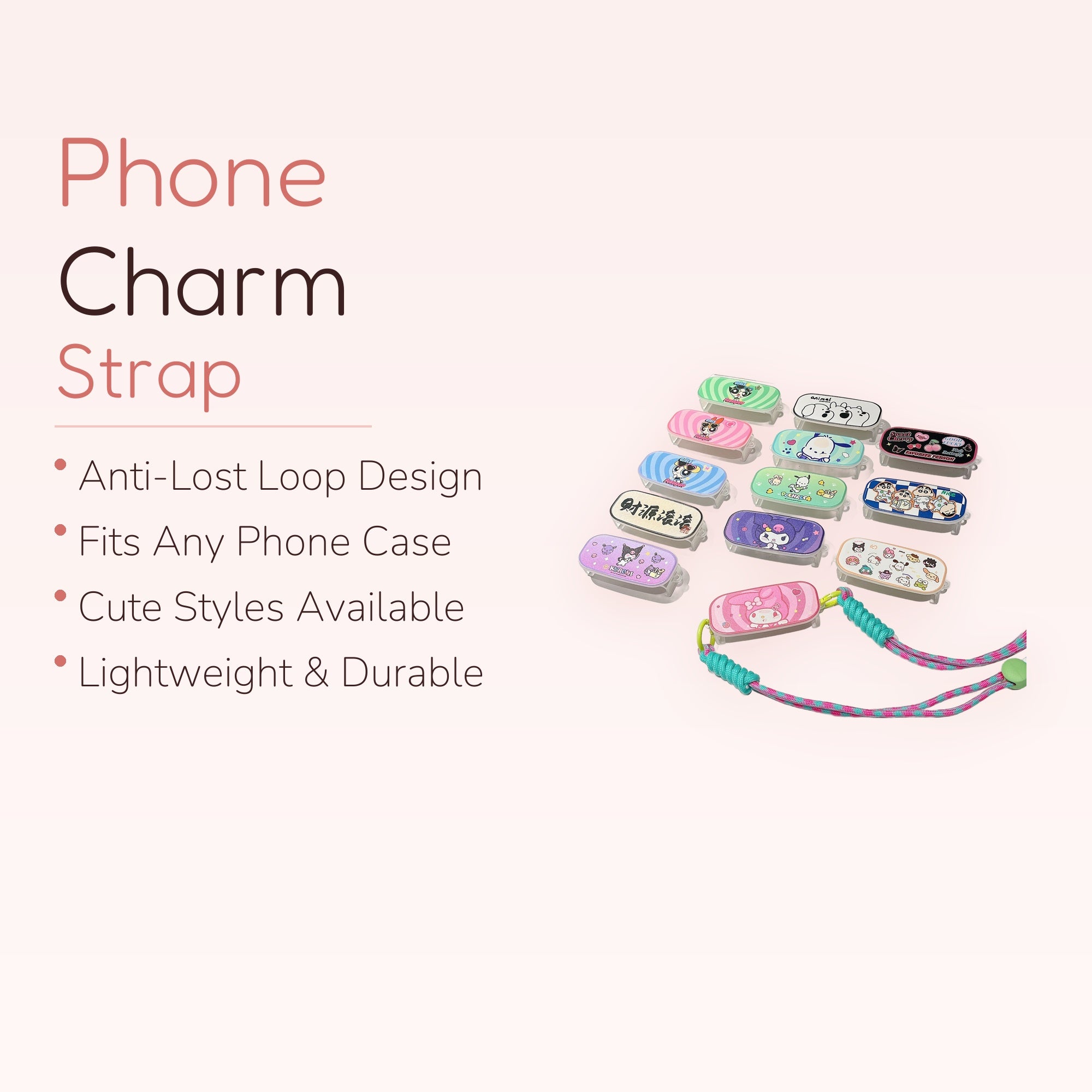 Kawaii Cartoon Character Phone Grip | Cute Pop Socket Stand for Girls