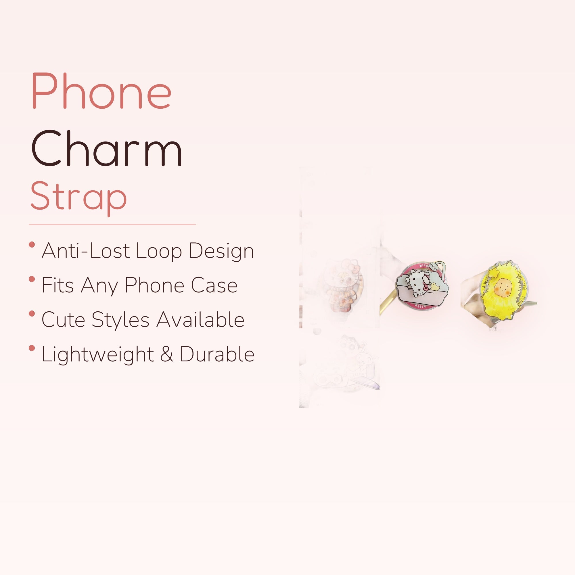 Cute Cartoon Character Phone Grip | Kawaii Pop Socket Stand for Phones