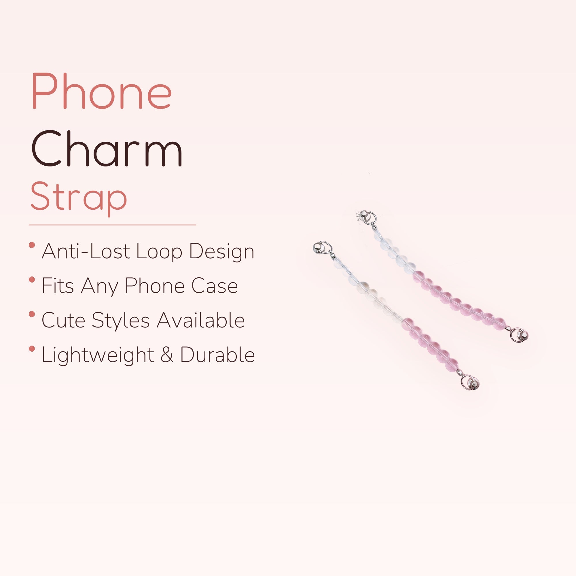 Edge Case — Snake Chain & Leather Edgy Crossbody Phone Strap
